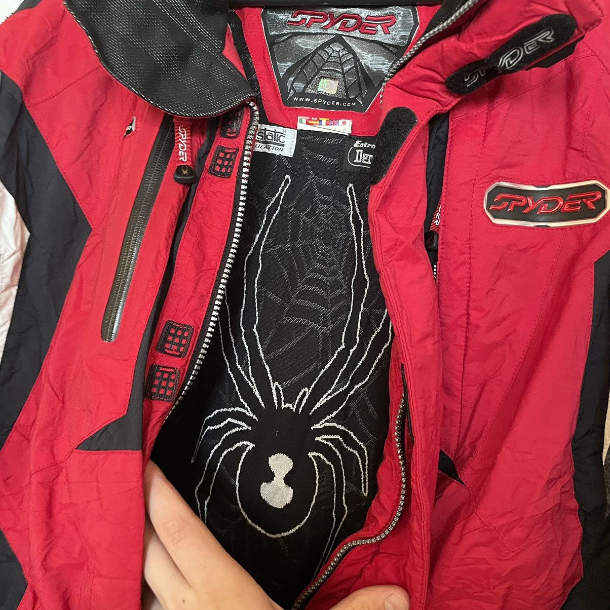 Spyder Spyder X-static Insulat Ski jacket Spiderweb Hype alaska gor Size US L / EU 52-54 / 3 - 2 Thumbnail
