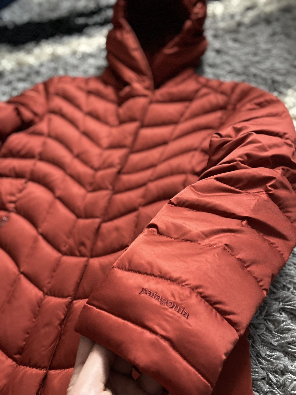 Patagonia Patagonia down jacket parka vintage Size L / US 10 / IT 46 - 3 Thumbnail