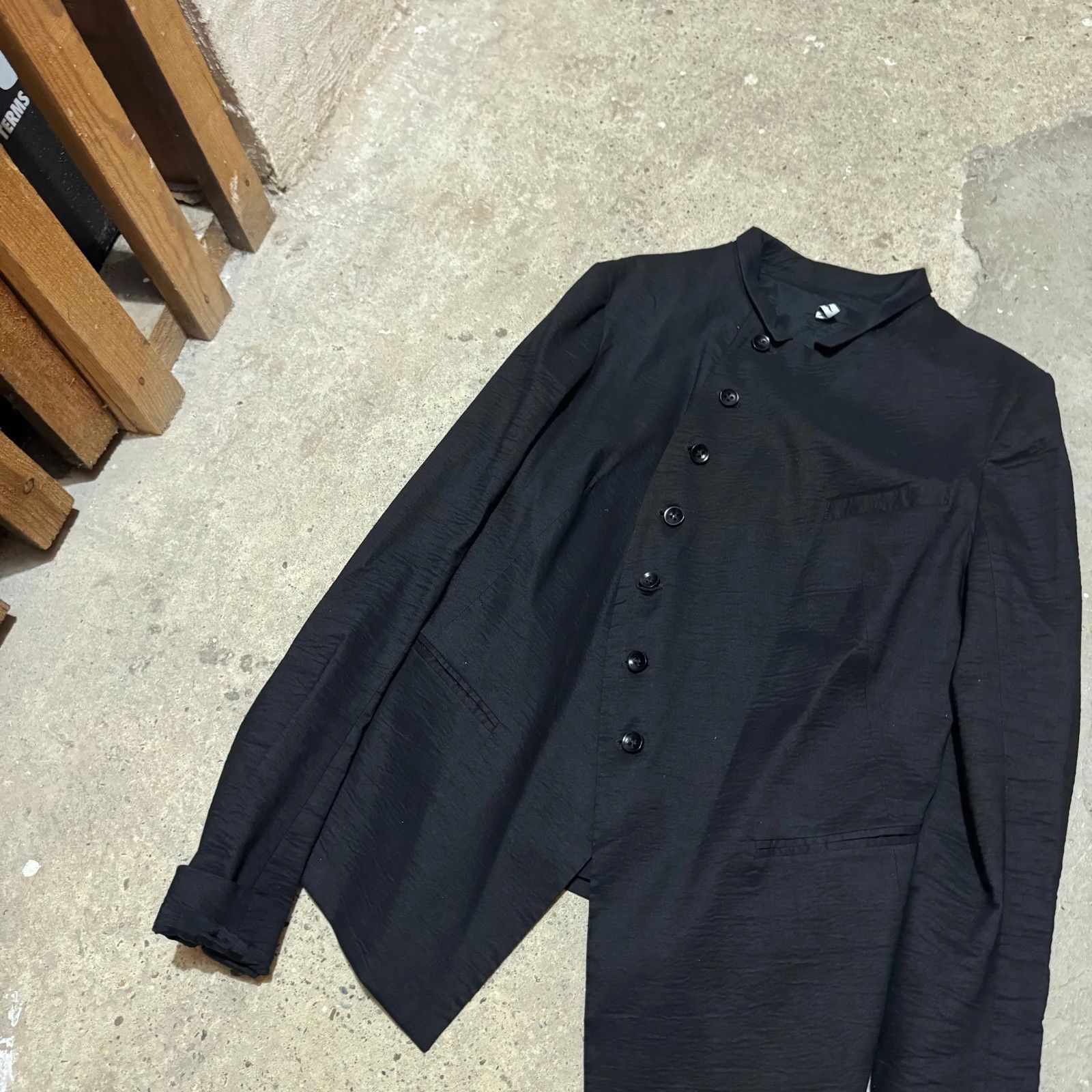 Masnada Masnada asymmetrical bottom ups jacket Size M / US 6-8 / IT 42-44 - 2 Thumbnail