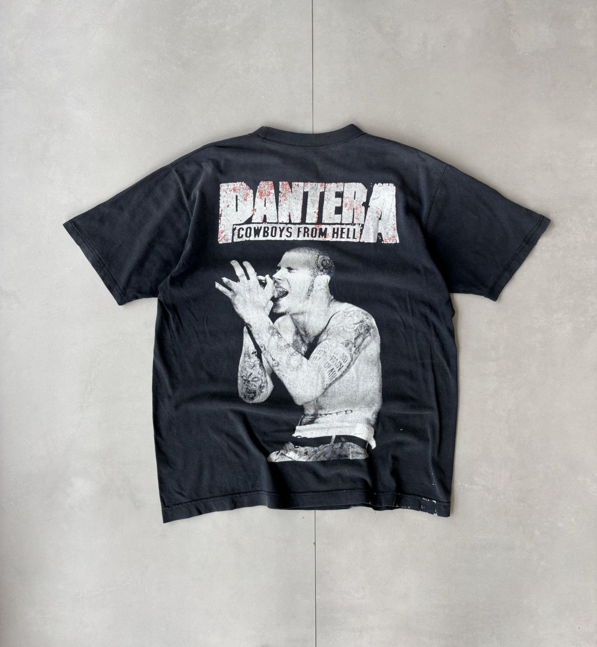 Band Tees Vintage Pantera Cowboys From Hell Size US L / EU 52-54 / 3 - 5 Thumbnail