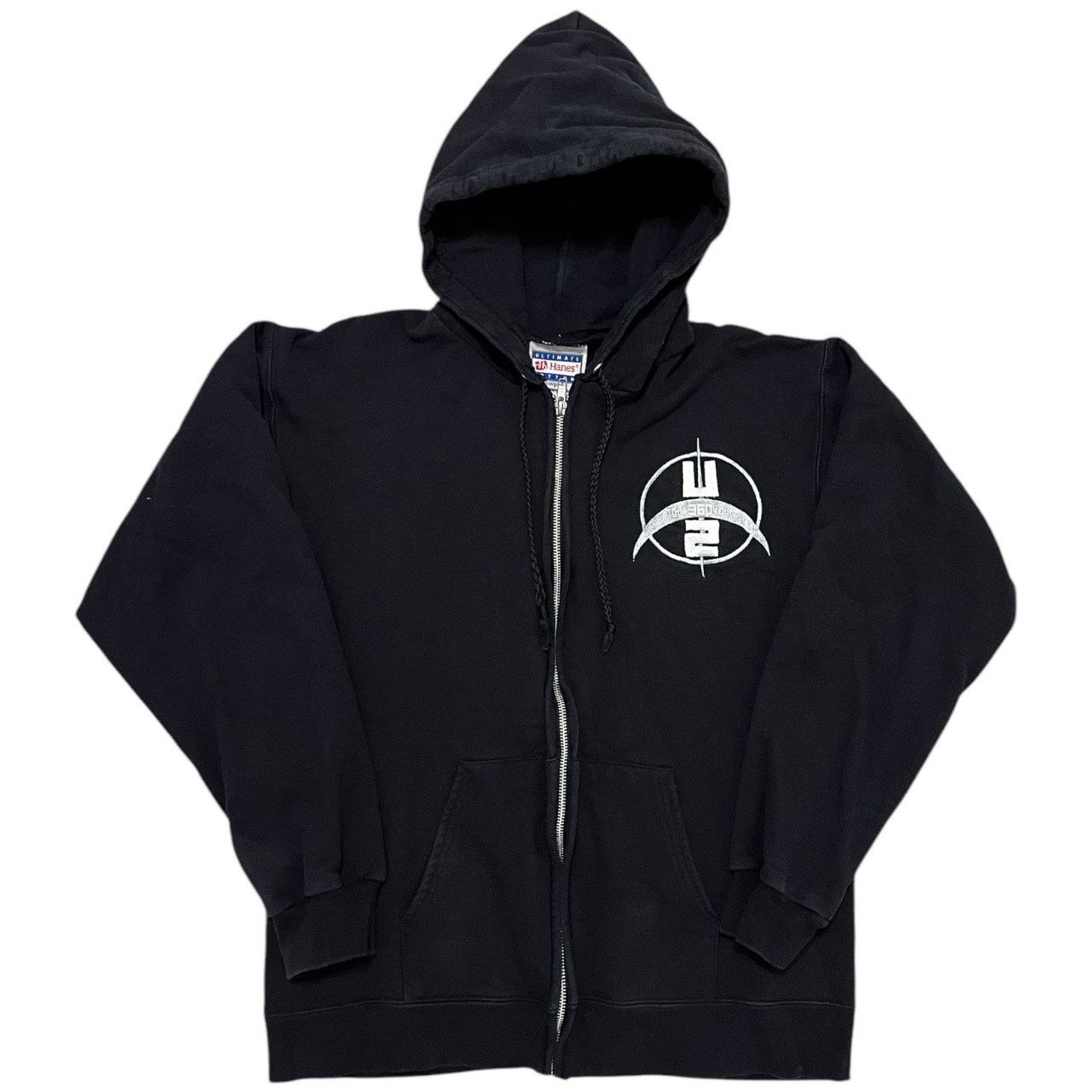 Vintage U2 360 Tour ‘09 Black Zip Up Hoodie Size US S / EU 44-46 / 1 - 1 Thumbnail