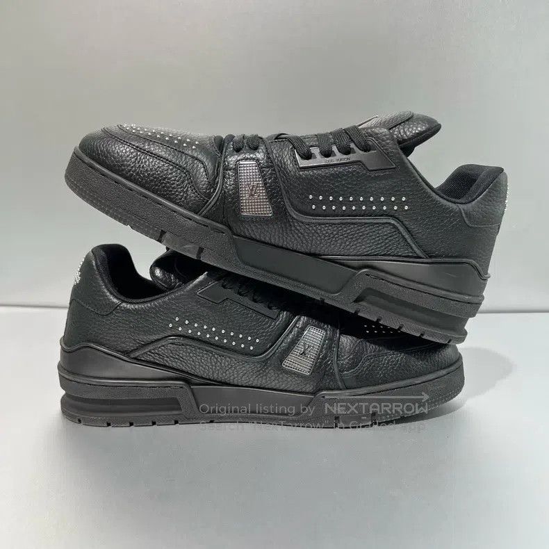 Louis Vuitton Louis Vuitton Riveted Darth Vader Trainer Board Shoes Size US 9 / EU 42 - 4 Thumbnail