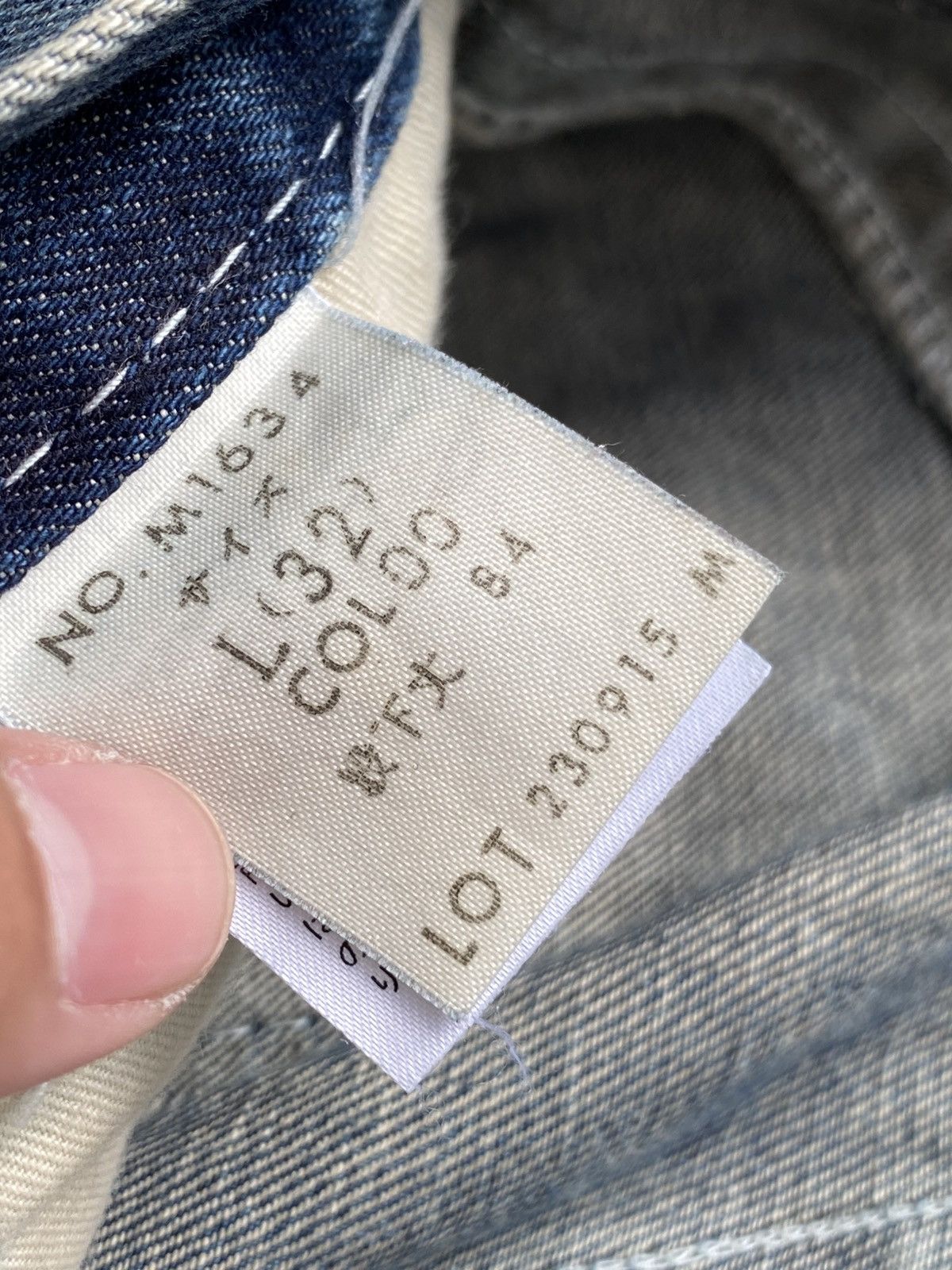 Tornado Mart WHISKER WAXED STUDDED BLUEWAY JEANS MAKER MADE IN NIPPON Size US 34 / EU 50 - 12 Thumbnail