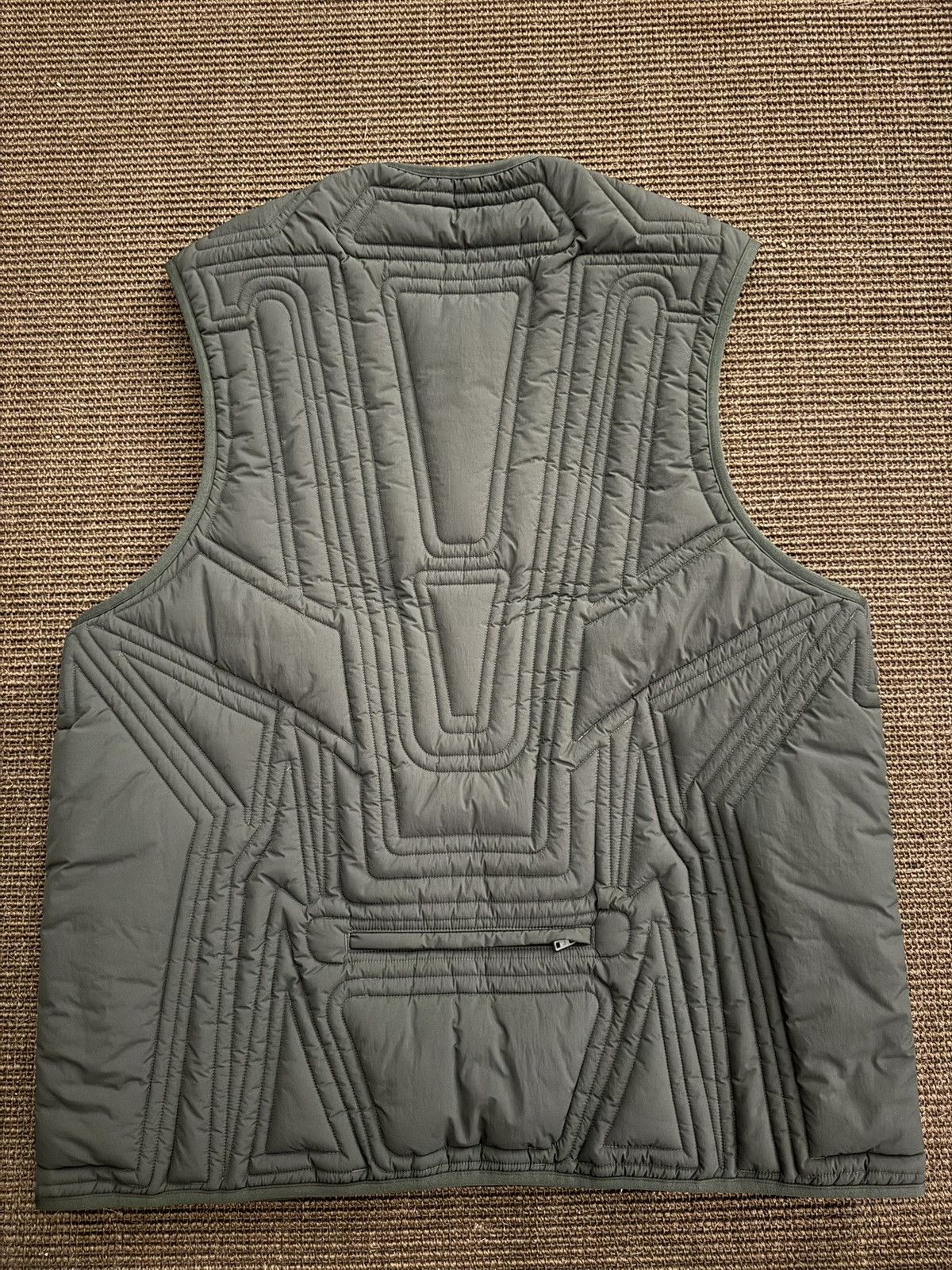 Y-3 Adidas Y-3 Yohji Quilted Gilet Vest Green sz L MSRP $633 Size US L / EU 52-54 / 3 - 6 Thumbnail