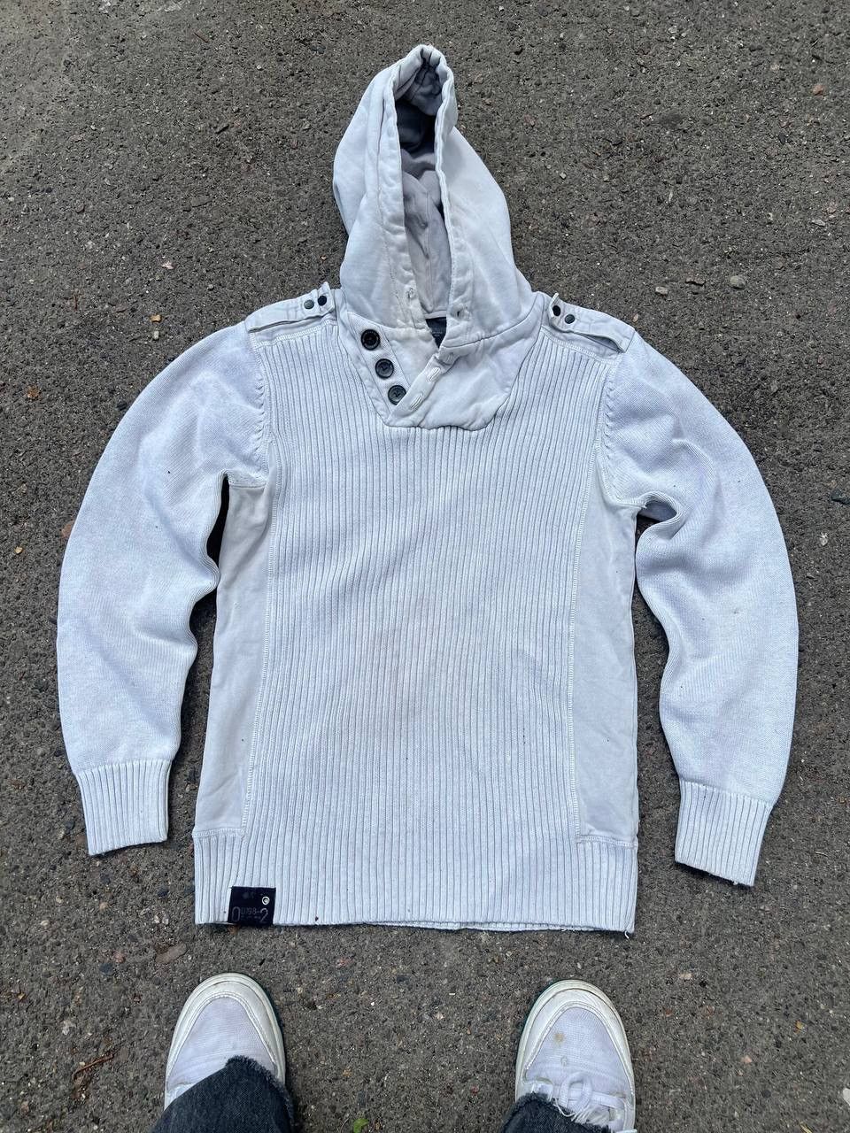 NEXT × Vintage Vintage Sweater Womens White Mock Neck Long Sleeve Size M / US 6-8 / IT 42-44 - 1 Thumbnail