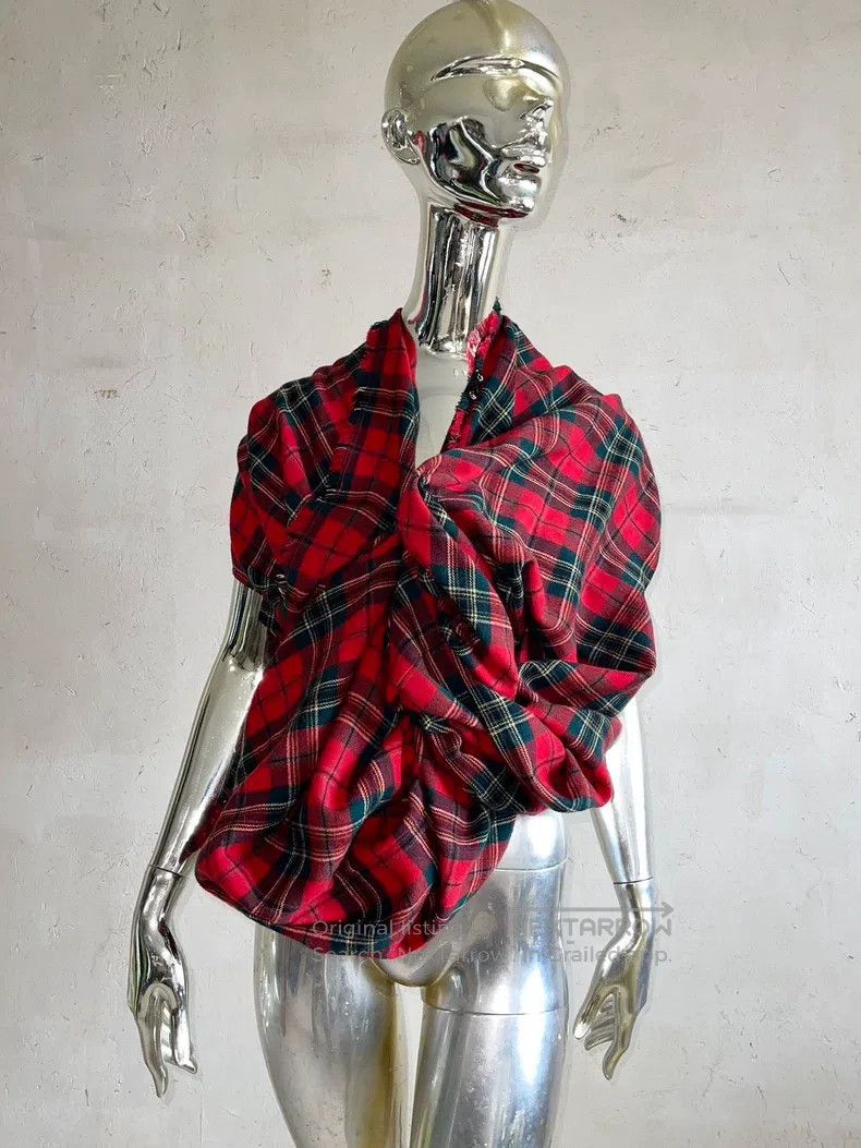 Junya Watanabe Junya Watanabe Scottish Red Cardigan Top Size S / US 4 / IT 40 - 1 Thumbnail