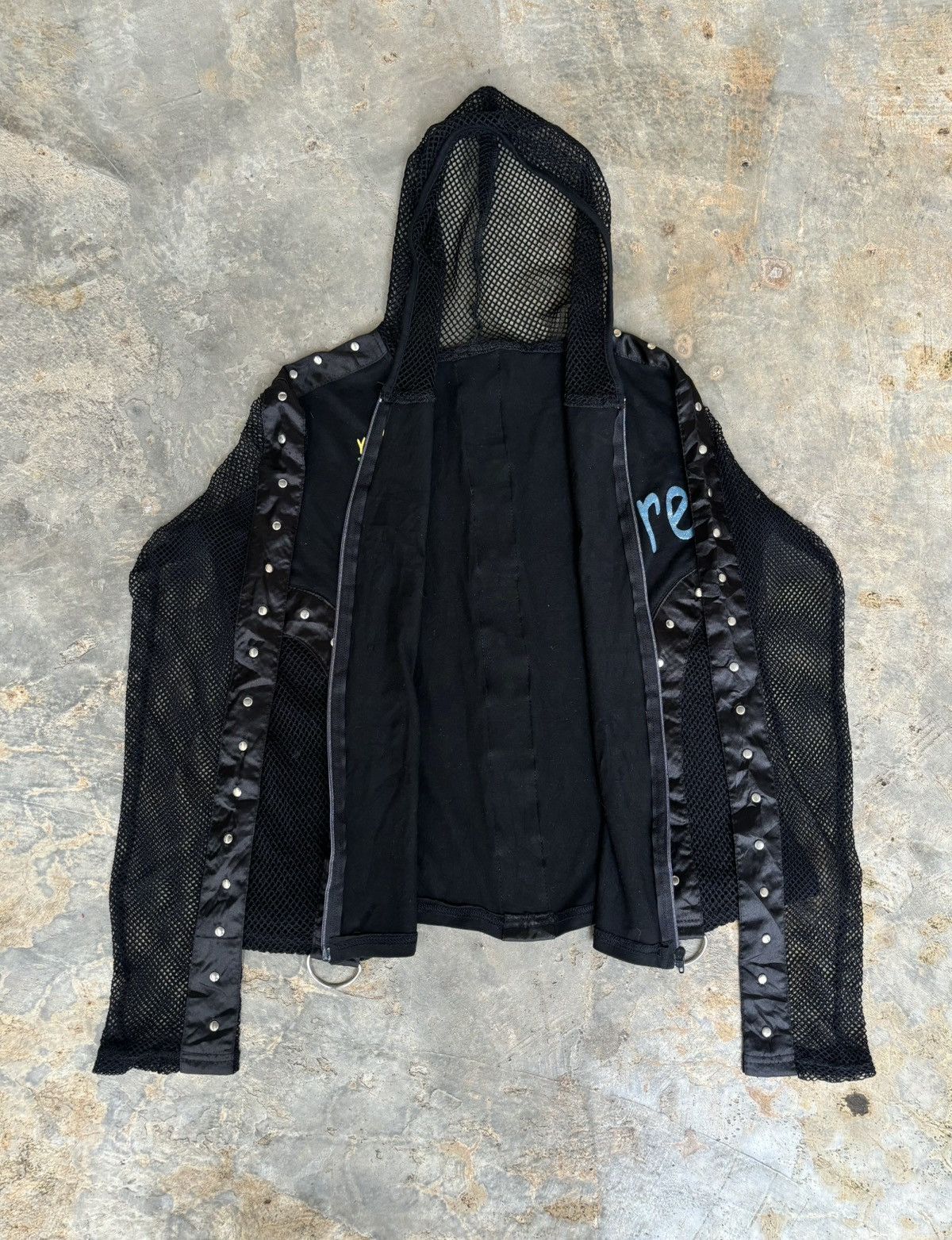 Hysteric Glamour Y2k Opium Mesh Ifsixwasnine Lgb Punk Style Hoodie Size M / US 6-8 / IT 42-44 - 3 Thumbnail
