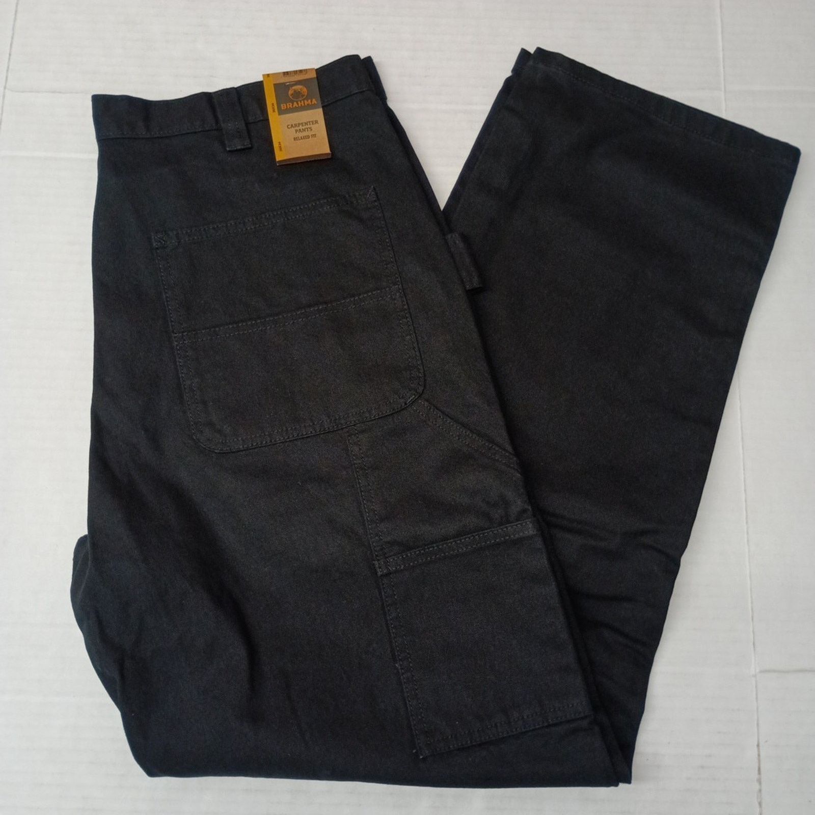 Other Brahma Work Carpenter Pants Men's Size 36x34 Black Relaxed Size US 36 / EU 52 - 1 Thumbnail