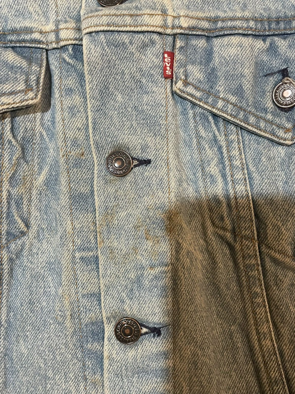 Levi's Vintage Clothing Vintage 1994 Hand-Painted Levi’s Jacket Made in USA Size 42 Size US S / EU 44-46 / 1 - 3 Thumbnail