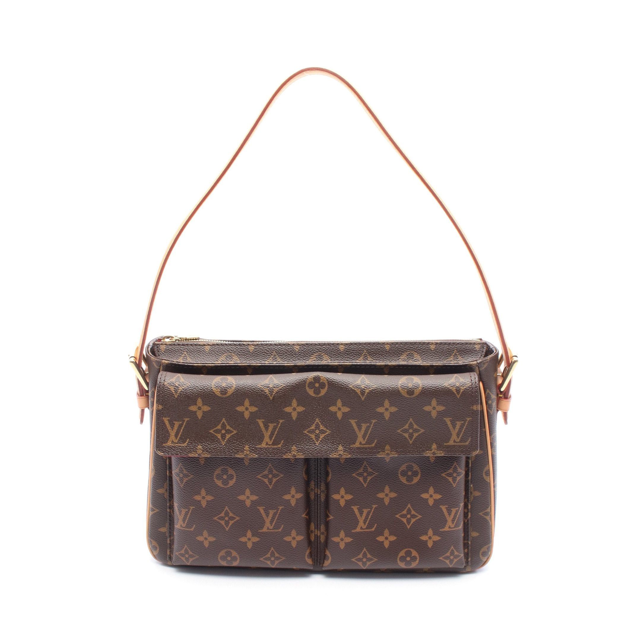 Louis Vuitton Louis Vuitton Vivacite Gm Monogram Shoulder Bag Leather Brown Size ONE SIZE - 1 Thumbnail