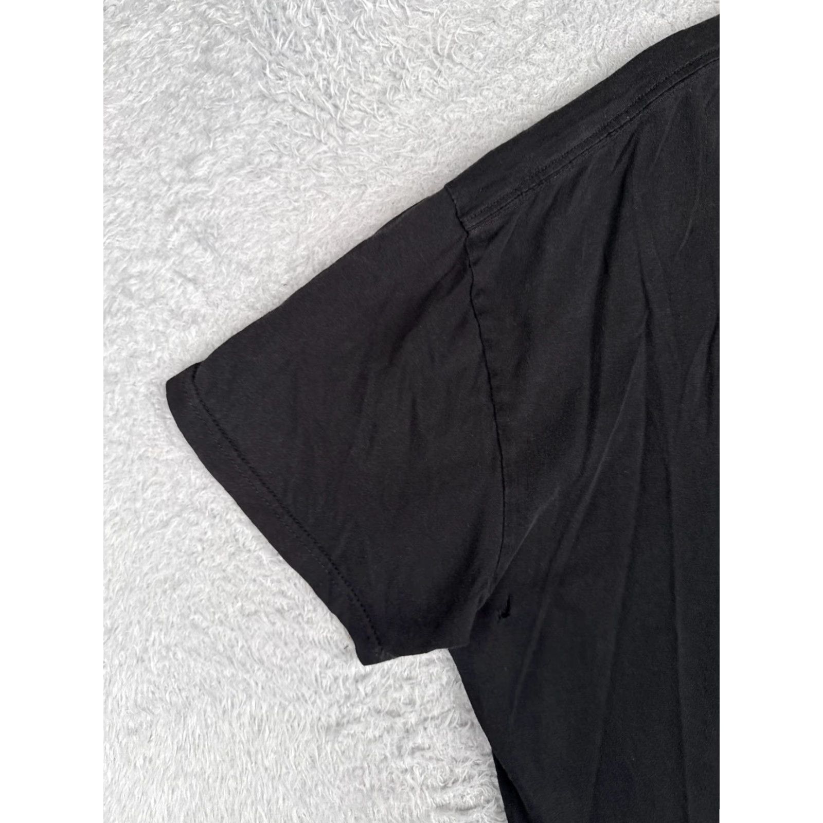 Ralph Lauren VINTAGE Ralph Lauren Shirt Adult XL Black Short Sleeve Cotton Crew READ Size US XL / EU 56 / 4 - 3 Thumbnail