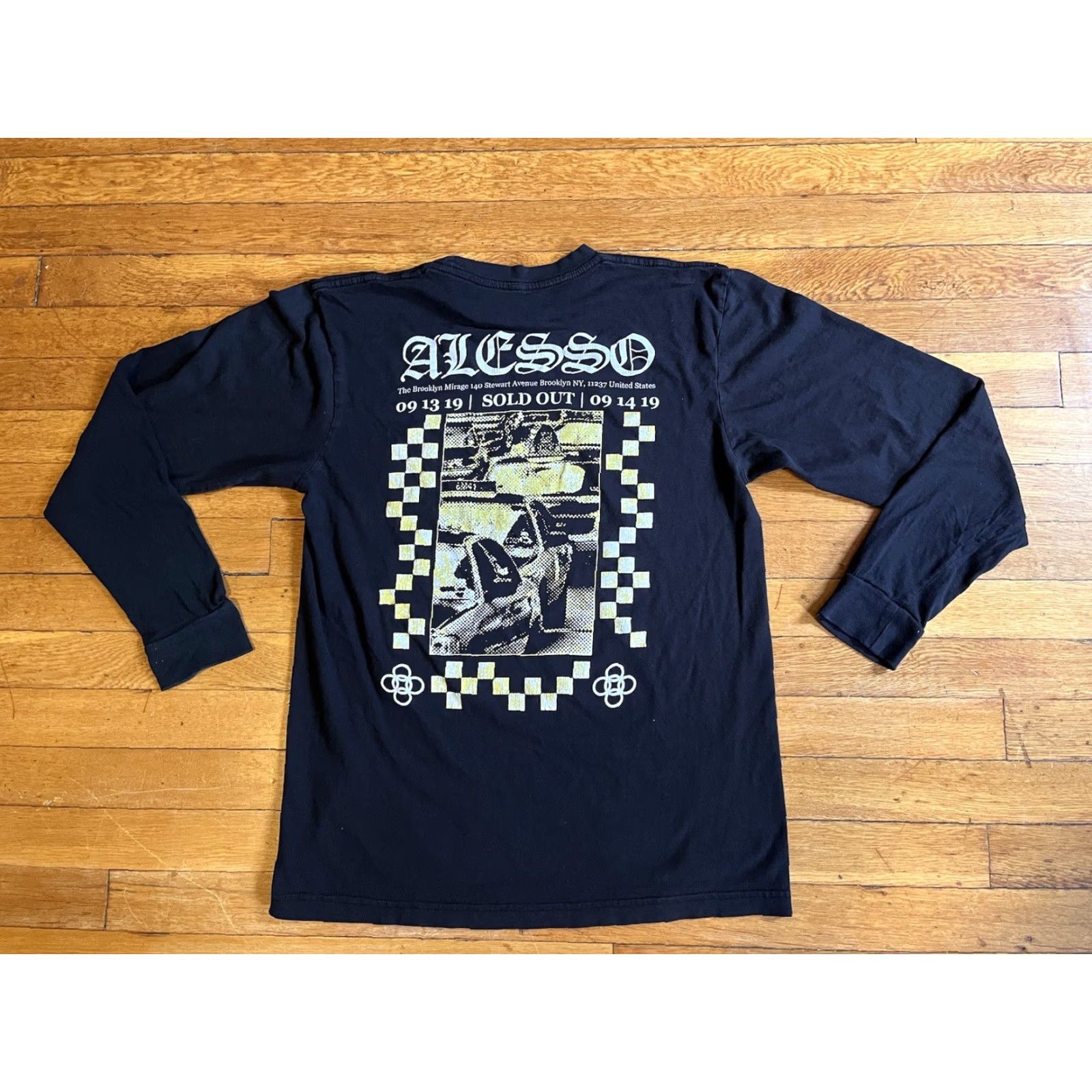 Vintage Alesso Shirt Men’s Medium Black Brooklyn Mirage Concert 2019 Graphic Print Logo Crew Neck T-Shirt Short Sleeve Vintage: No Size US M / EU 48-50 / 2 - 2 Thumbnail