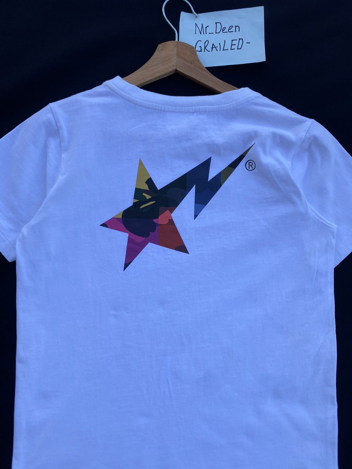 Bape Rare BAPE STA Spellout Tshirt Size S / US 4 / IT 40 - 20 Thumbnail