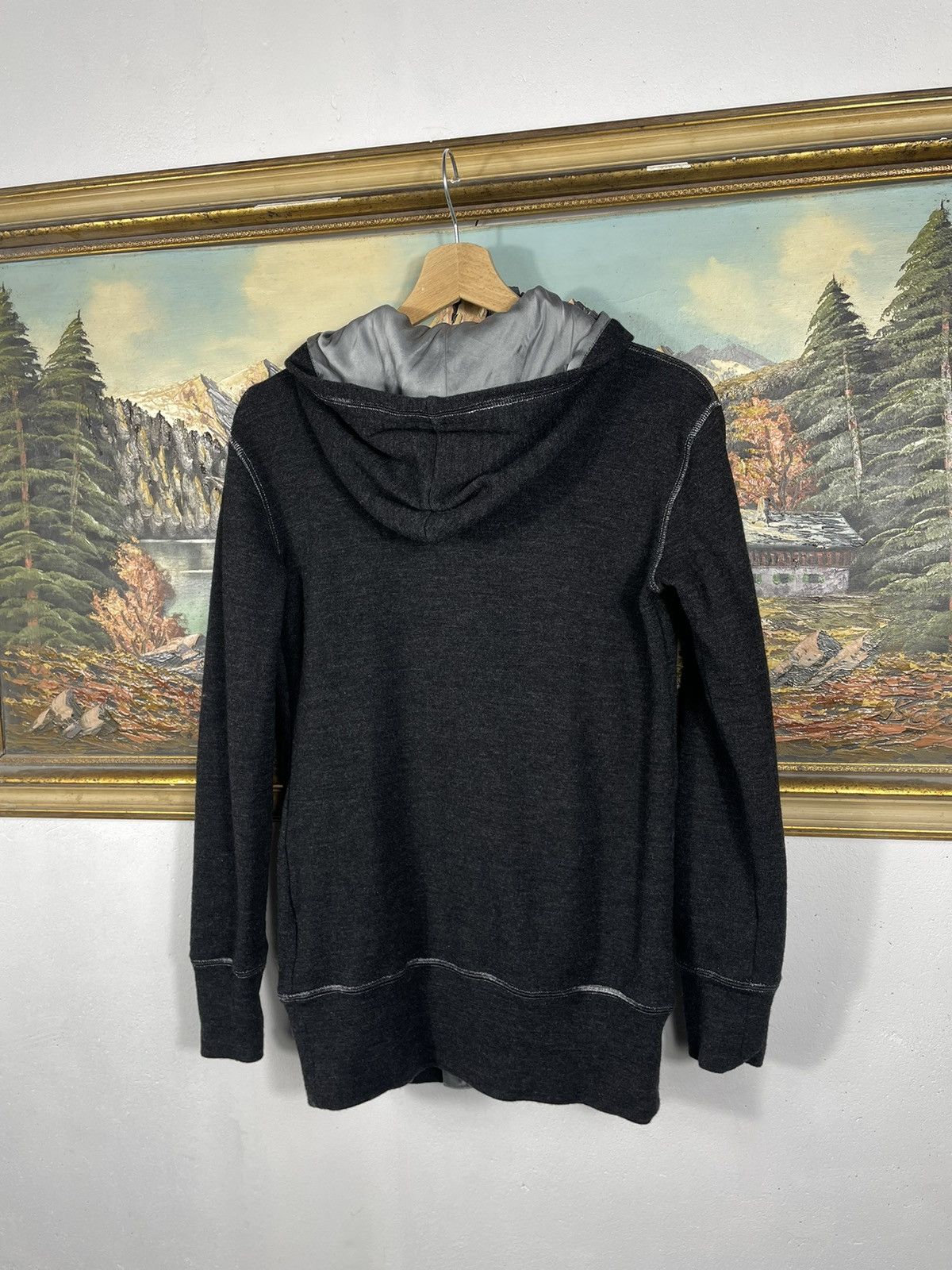 Dolce & Gabbana × Vintage Dolce&Gabbana Hoodie Mohair Silk Blend Old Money Designer Size US S / EU 44-46 / 1 - 9 Thumbnail