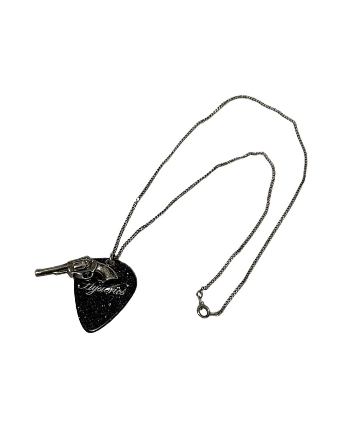 Hysteric Glamour 925 Silver Revolver Gun Necklace Chain Size ONE SIZE - 2 Thumbnail