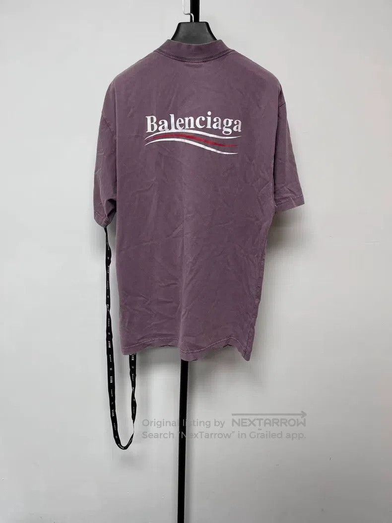 Balenciaga Balenciaga Solid color letter round neck T-shirt, regular Size US XXS / EU 40 - 2 Thumbnail