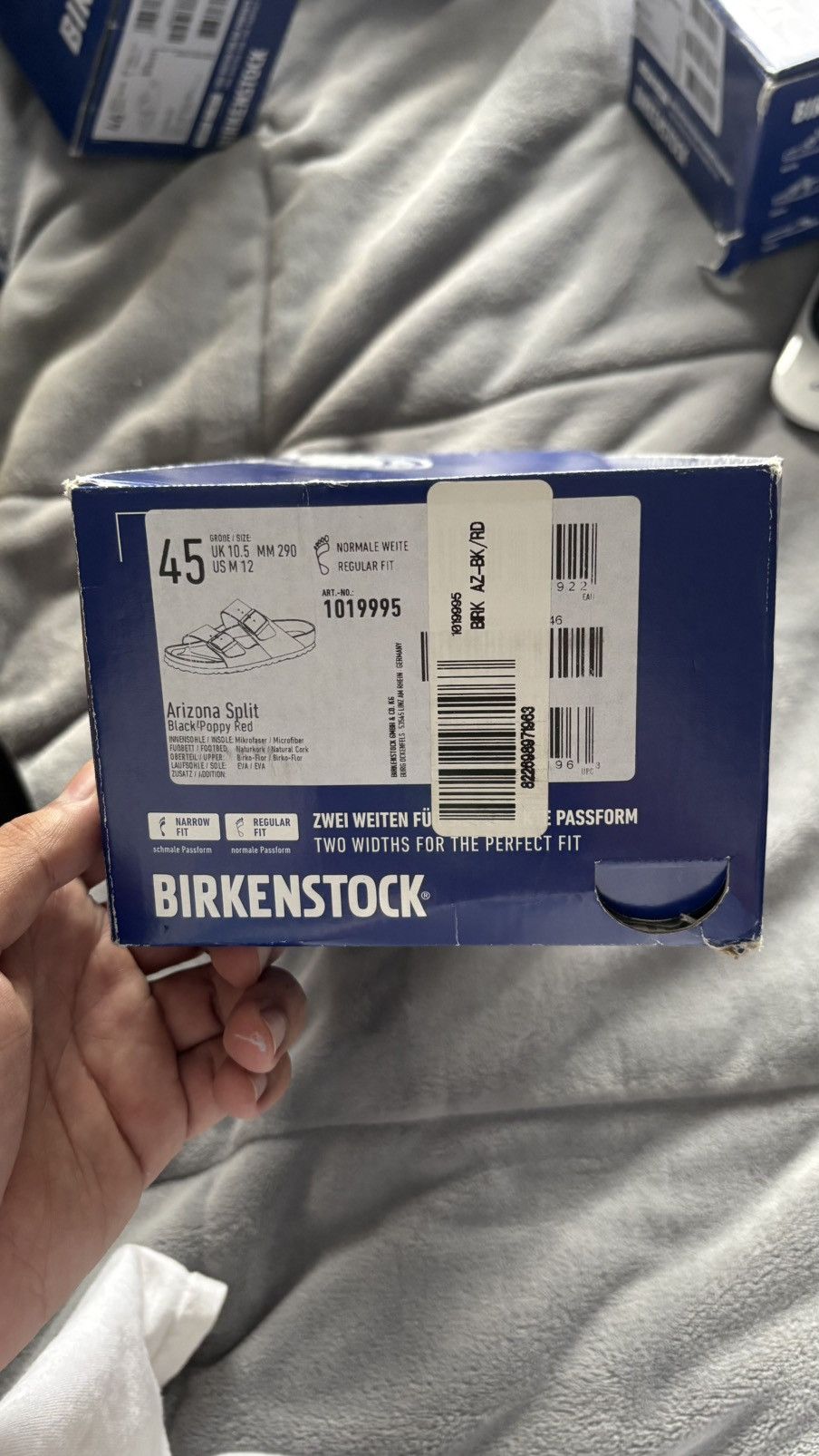Birkenstock Birkenstock Arizona Split b/r Size US 12 / EU 45 - 4 Thumbnail