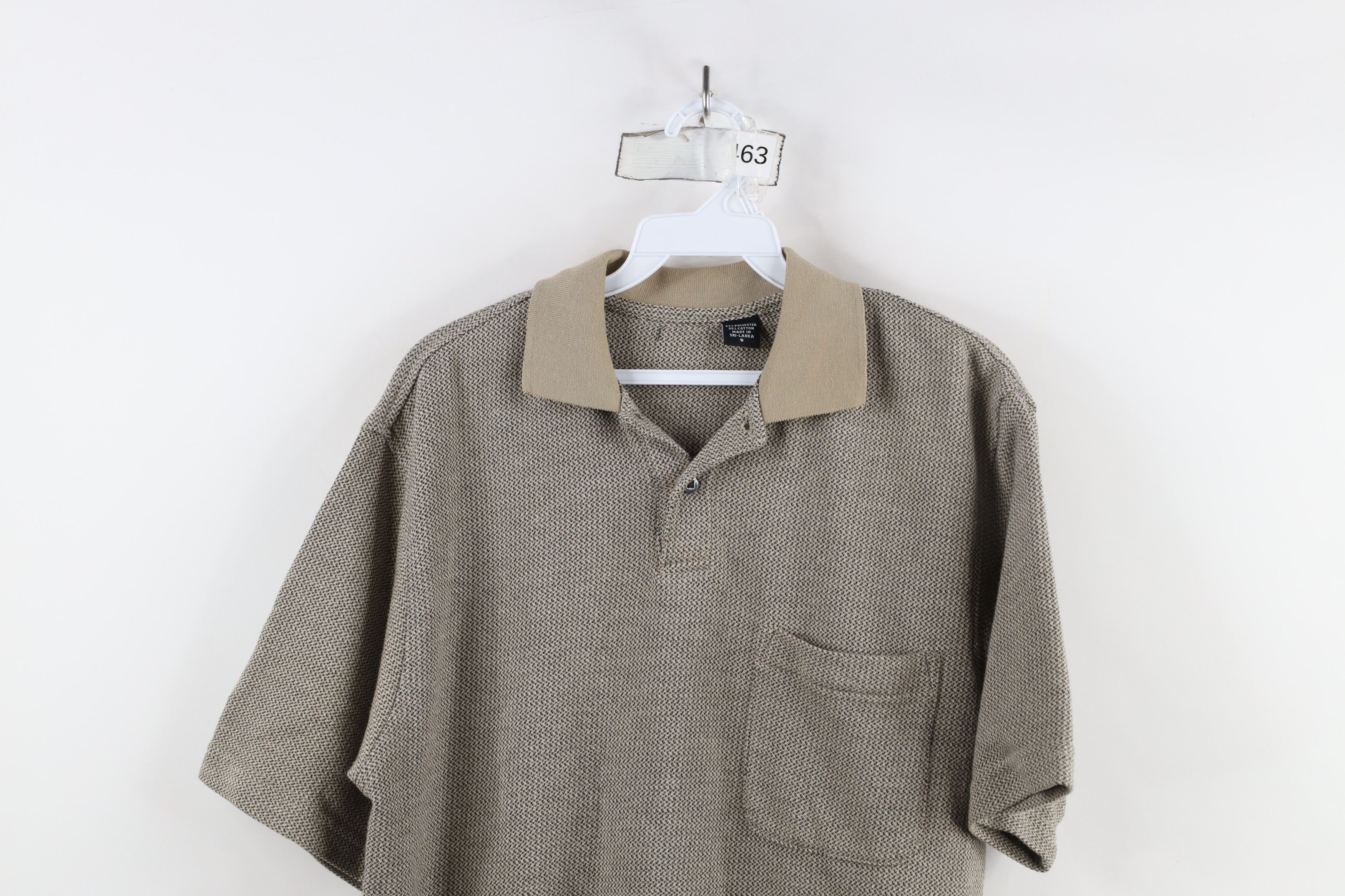 Vintage Vintage 90s Streetwear Knit Short Sleeve Collared Polo Shirt Size US S / EU 44-46 / 1 - 2 Thumbnail