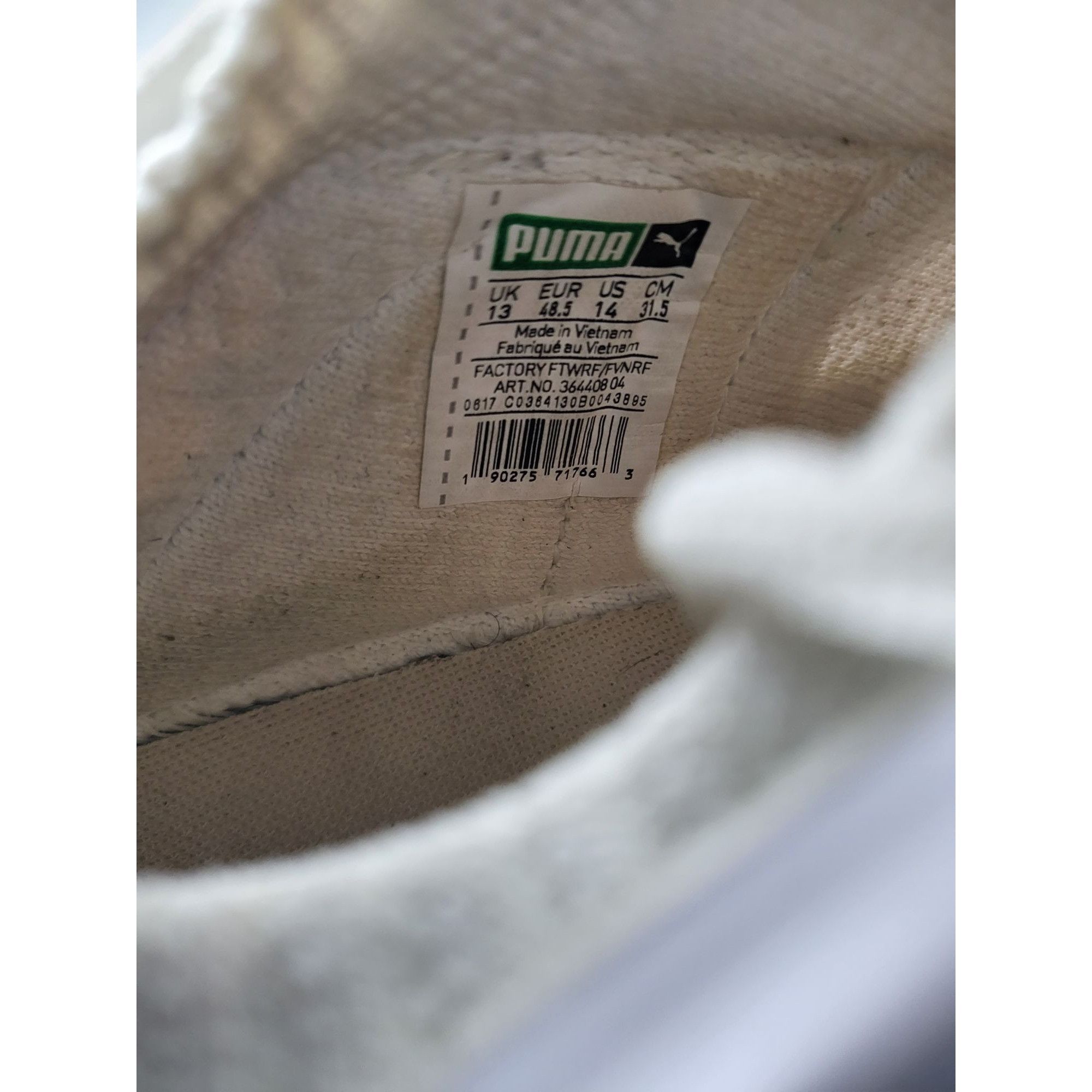 Puma Puma Ignite White Low Top Sz 14 Sneakers Men Size US 14 / EU 47 - 7 Thumbnail