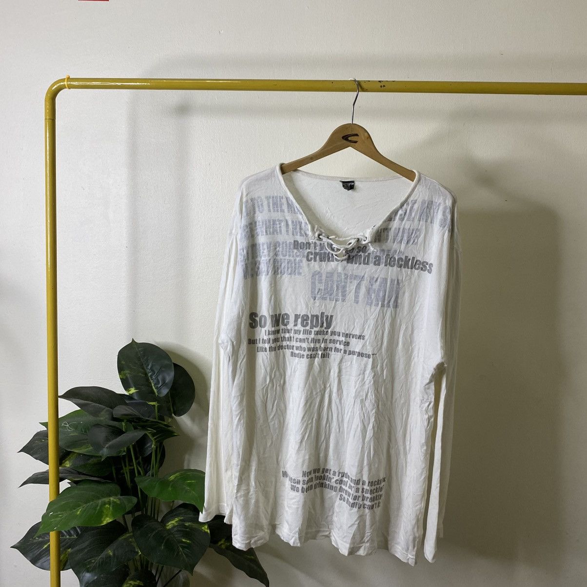 If Six Was Nine I6W9 NO. HELL LIKE A HEAVEN-D L/S TEE | Grailed