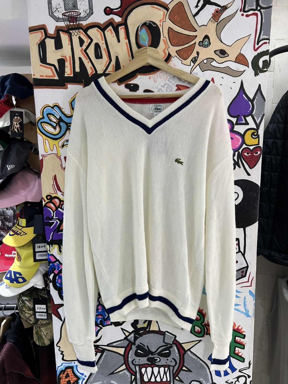 Lacoste 90s Lacoste Knit Size US L / EU 52-54 / 3 - 1 Thumbnail
