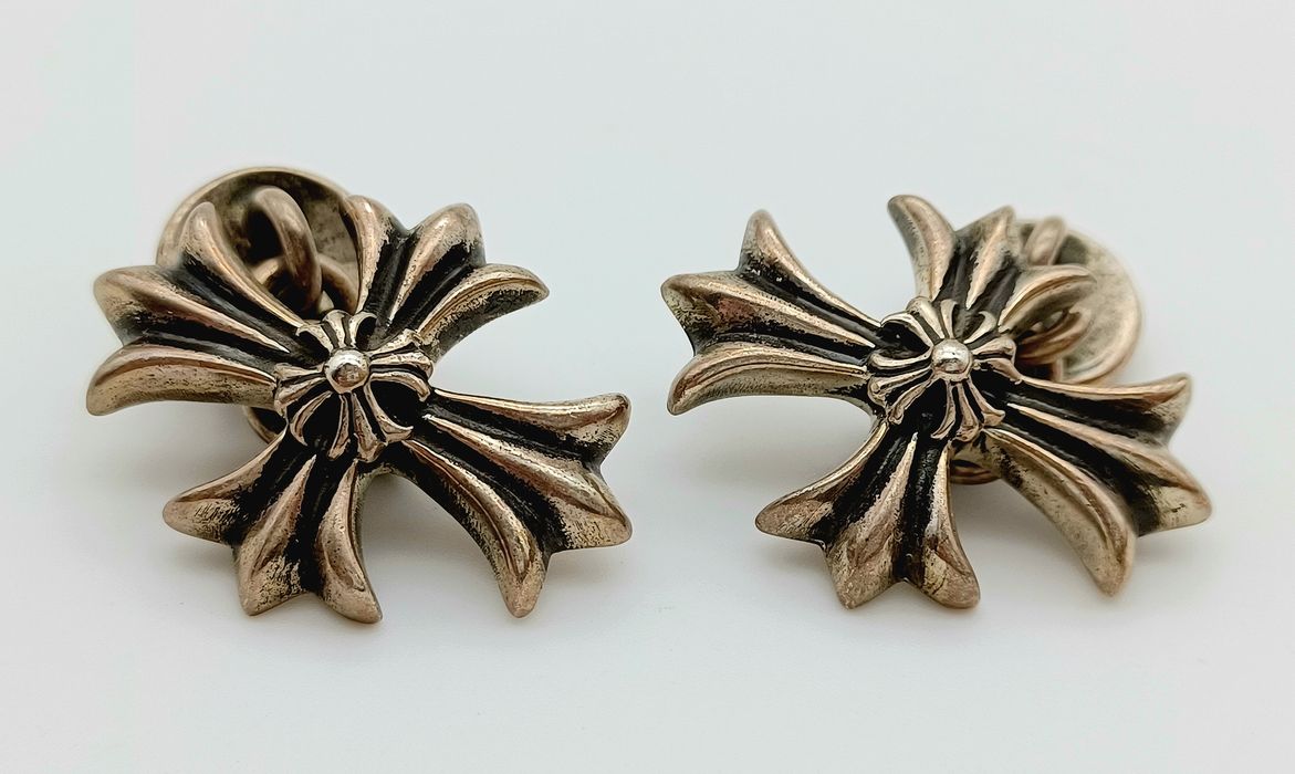 Chrome Hearts Chrome Hearts Gothic Plus Cross Cufflinks | Grailed