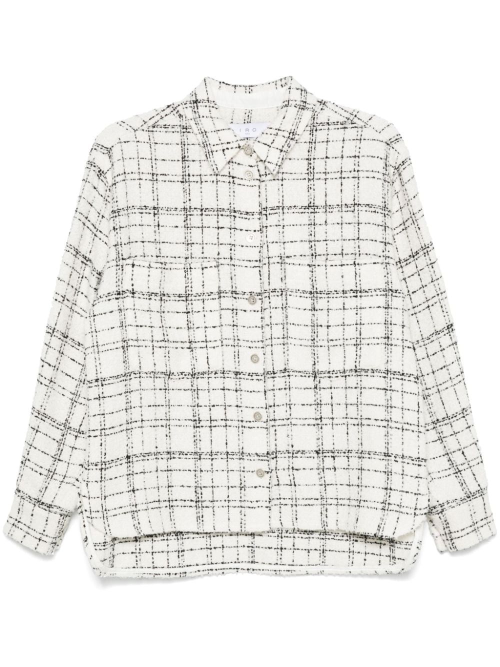 Iro ZUNNY TWEED SHIRT Size S / US 4 / IT 40 - 1 Thumbnail