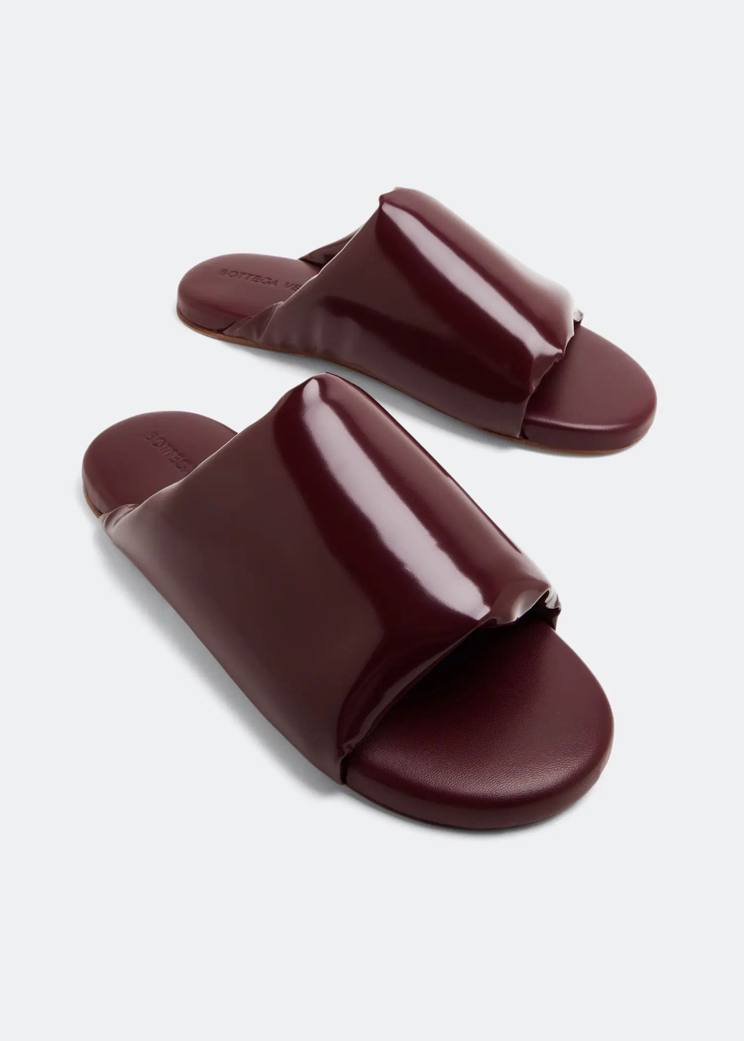 Bottega Veneta o1w1db10925 Cushion Mules in Red Size US 10 / EU 43 - 5 Thumbnail
