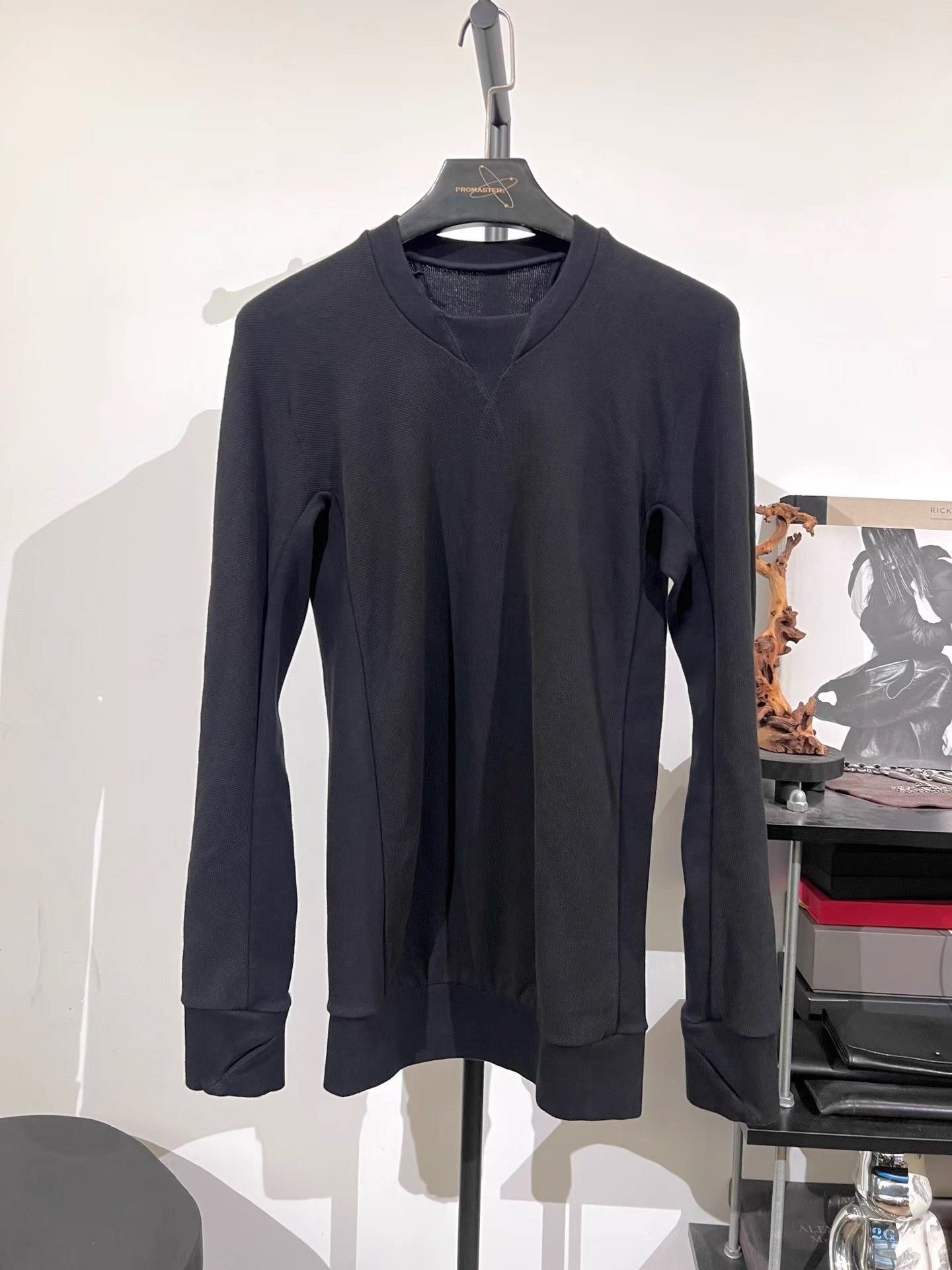 11 By Boris Bidjan Saberi 11by BBS CR3 Waffle Mix Pullover K35 Size US M / EU 48-50 / 2 - 1 Thumbnail