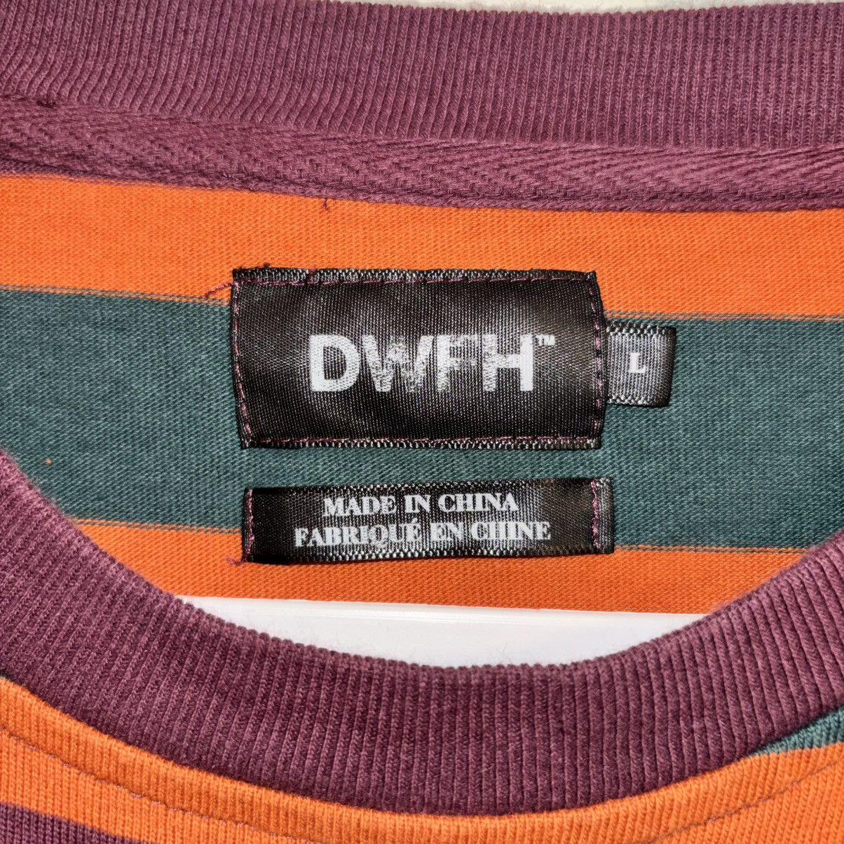 Earl Sweatshirt DWFH Earl Sweatshirt Death World Feral Hands Striped T-Shirt Size US L / EU 52-54 / 3 - 3 Thumbnail