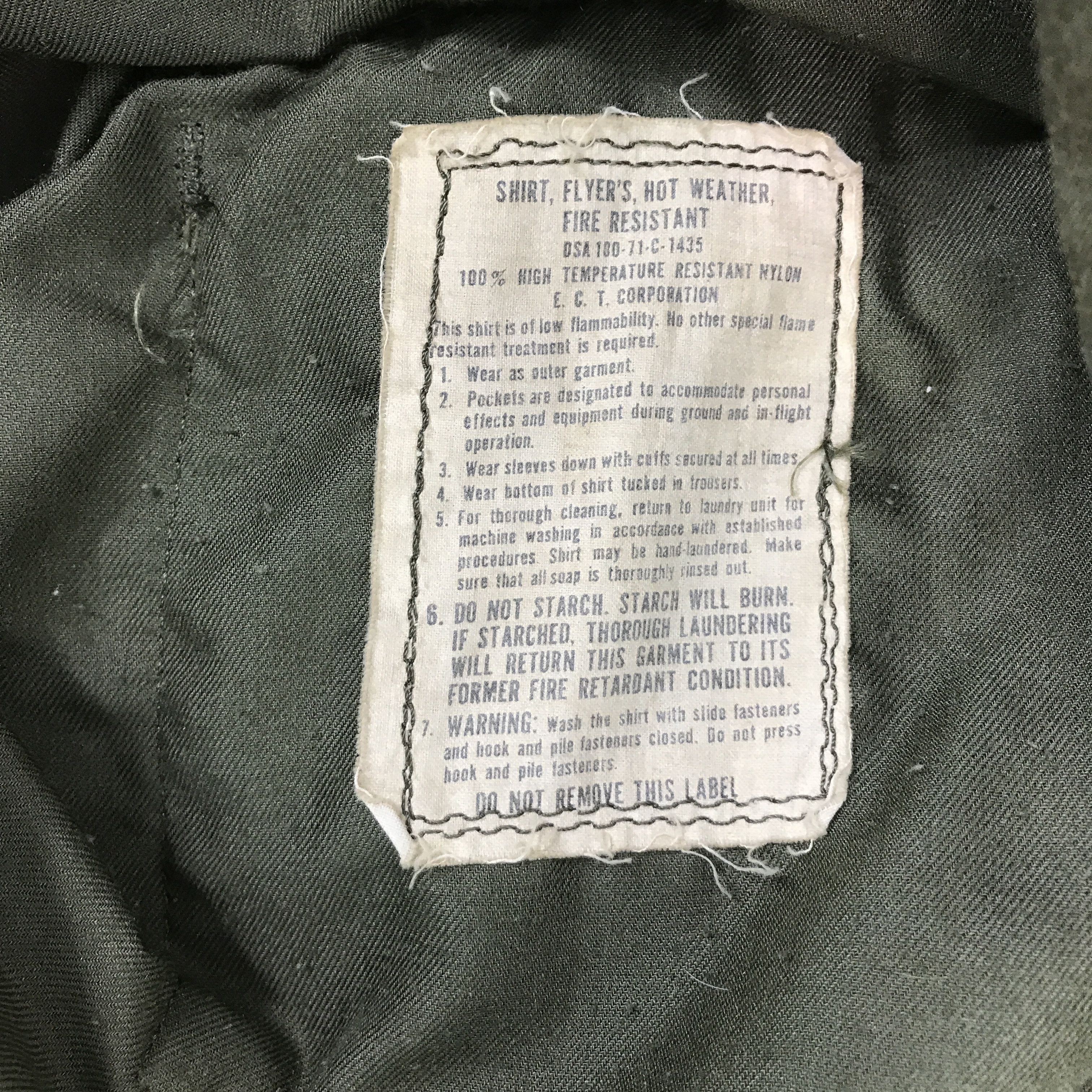 Vintage Vintage Us Army zipper jacket Dsa-100 Size US L / EU 52-54 / 3 - 10 Thumbnail