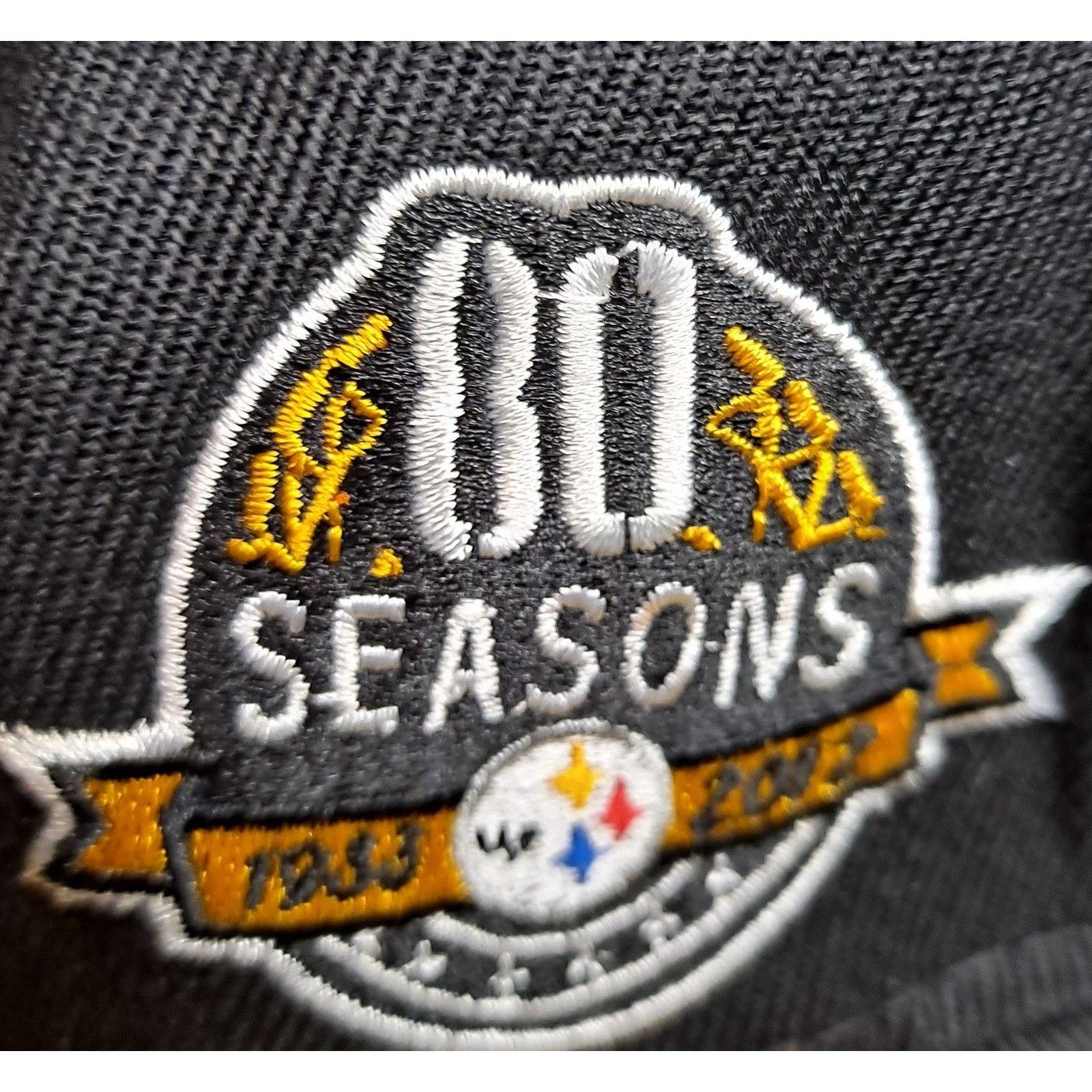 New Era New Era Pittsburgh Steelers NFL Snapback Hat 80 Season Size ONE SIZE - 6 Thumbnail