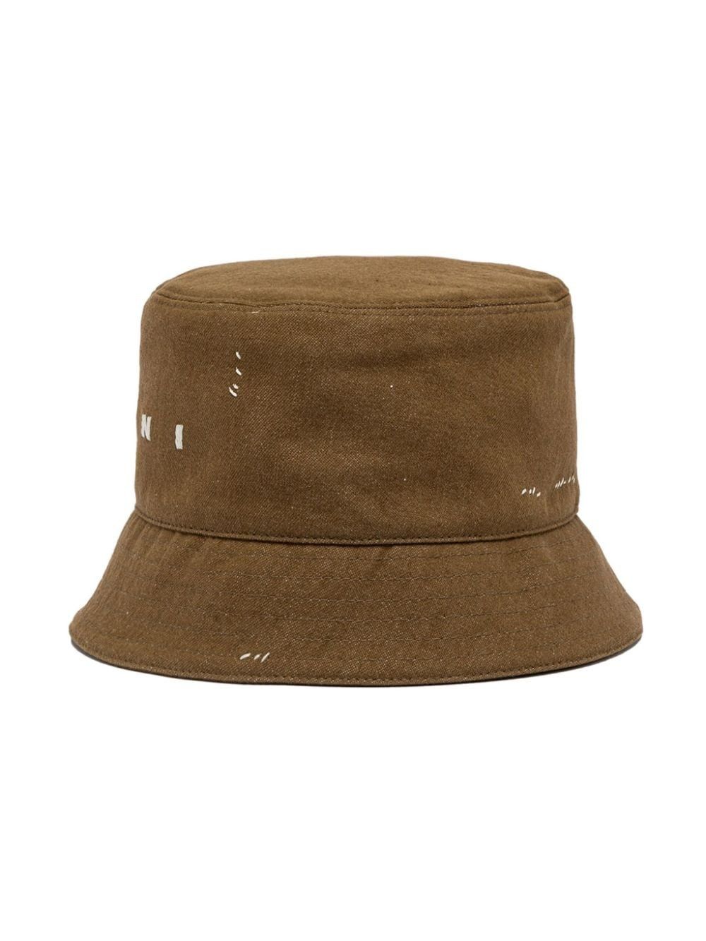 Marni o1f1d3z1125 Size: OS / Logo-Embroidered Bucket Hat / Cap Size ONE SIZE - 2 Thumbnail