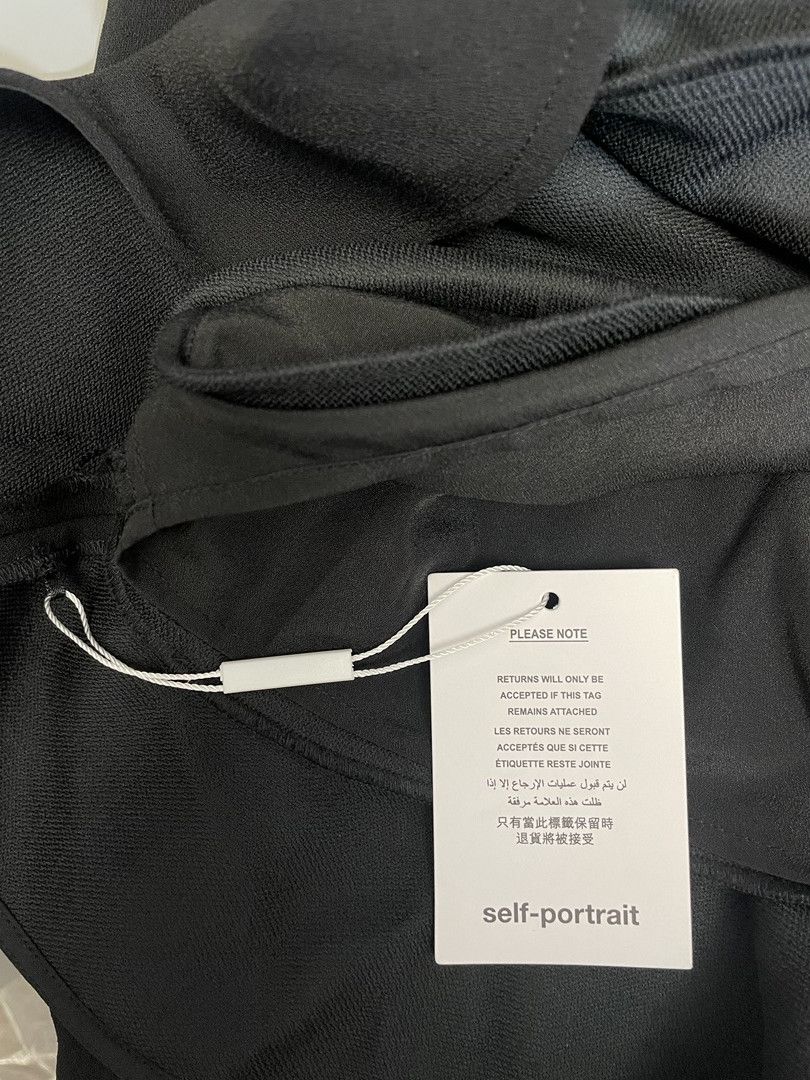 Self-Portrait SELF PORTRAIT Bow-Detail Mini Dress Size S / US 4 / IT 40 - 13 Thumbnail