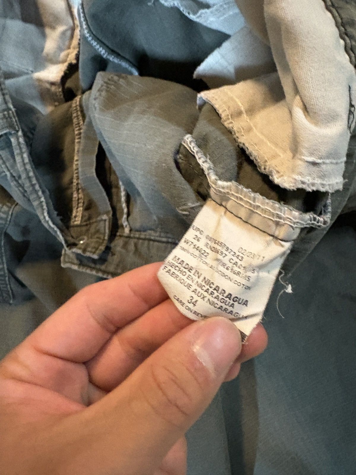 Dickies VTG 00’s Dickies Y2K Cargo Baker Baggy Shorts Charcoal 34 Size US 34 / EU 50 - 6 Thumbnail