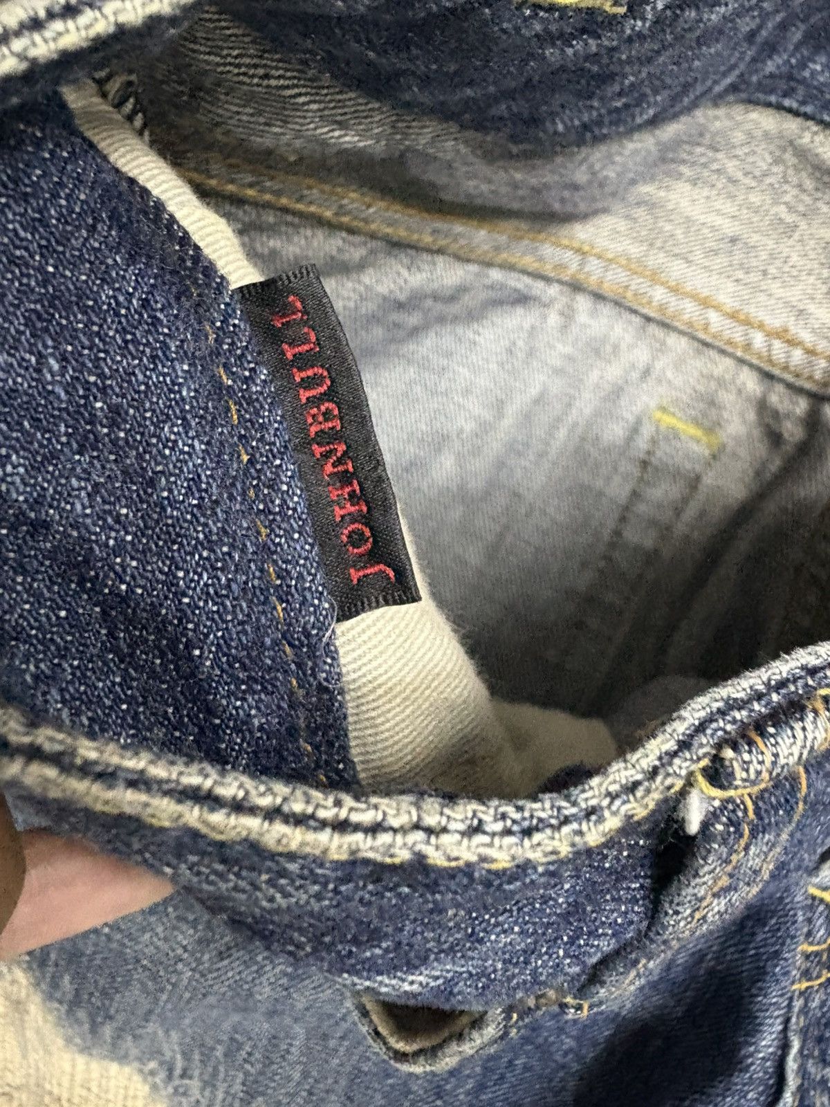 Johnbull JOHNBULL COMPANY Multi Pocket Wash Unique Two Tone Jeans Size US 32 / EU 48 - 5 Thumbnail