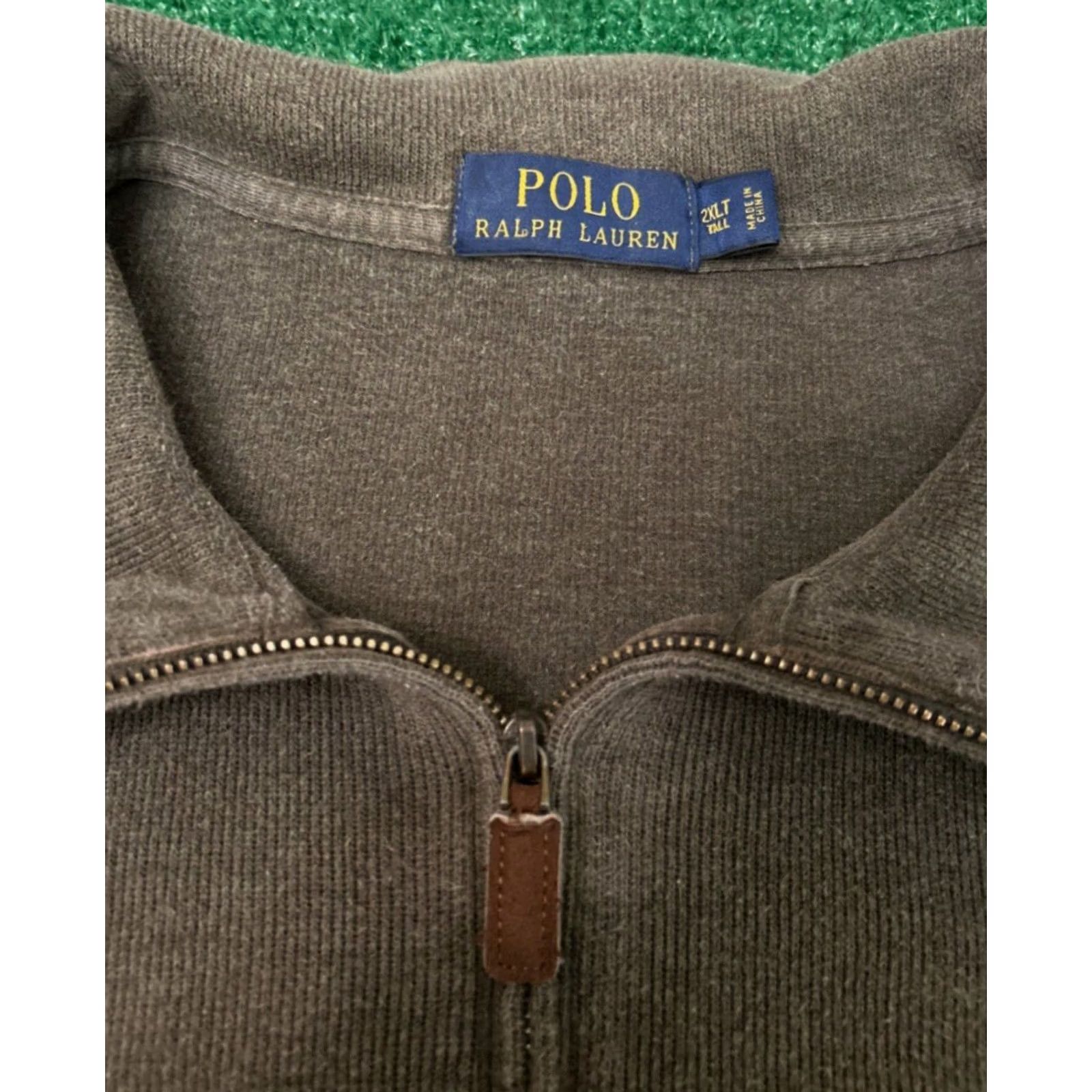 Polo Ralph Lauren Polo Ralph Lauren Sweater Mens Size 2XL T Tall 1/4 Zip Quarter Zip Pullover Size US XXL / EU 58 / 5 - 3 Thumbnail