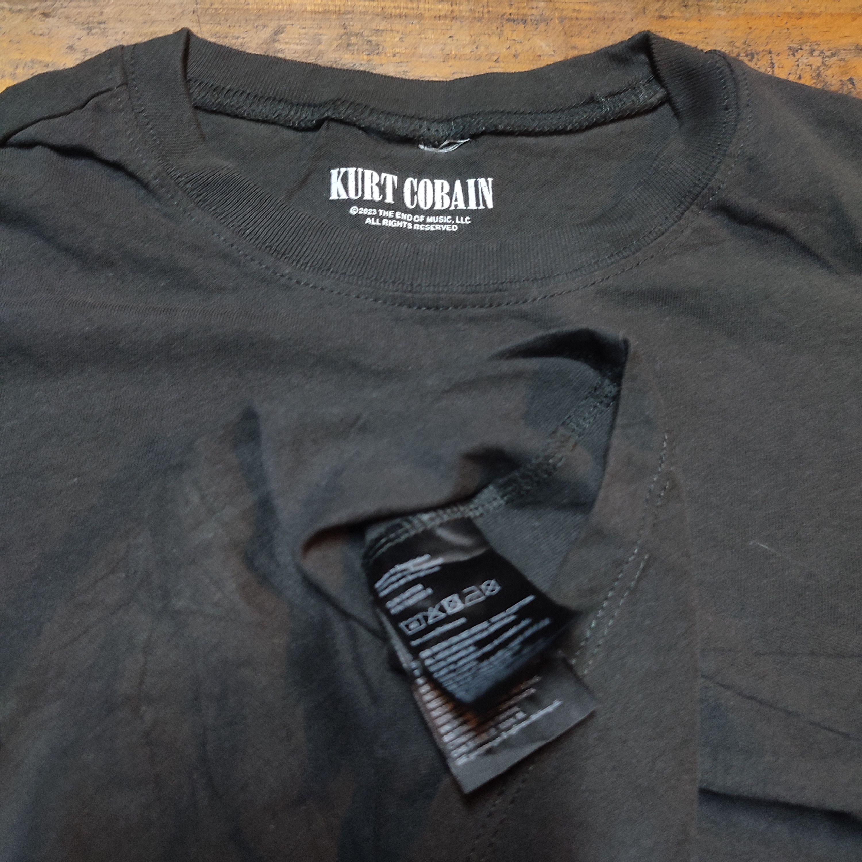 Nirvana KURT COBAIN T SHIRT Size US M / EU 48-50 / 2 - 4 Thumbnail