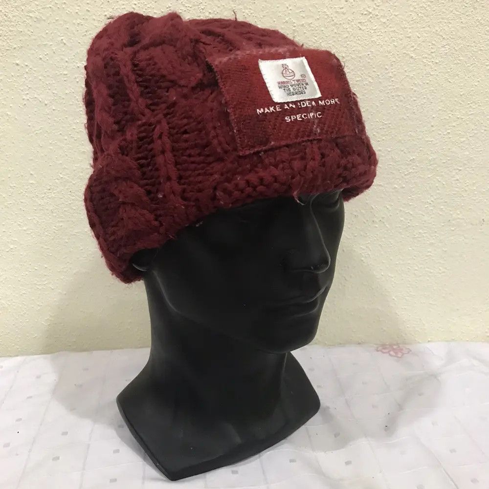 Harris Tweed × Vintage Harris Tweed x Closshi Knit Beanie Hat Size ONE SIZE - 3 Thumbnail