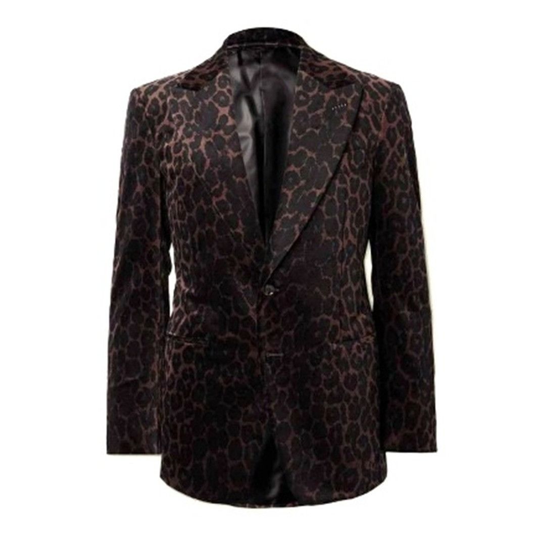 Tom Ford o1loc1c0724 JECPF1 Blazer in Black Brown Size US M / EU 48-50 / 2 - 1 Preview