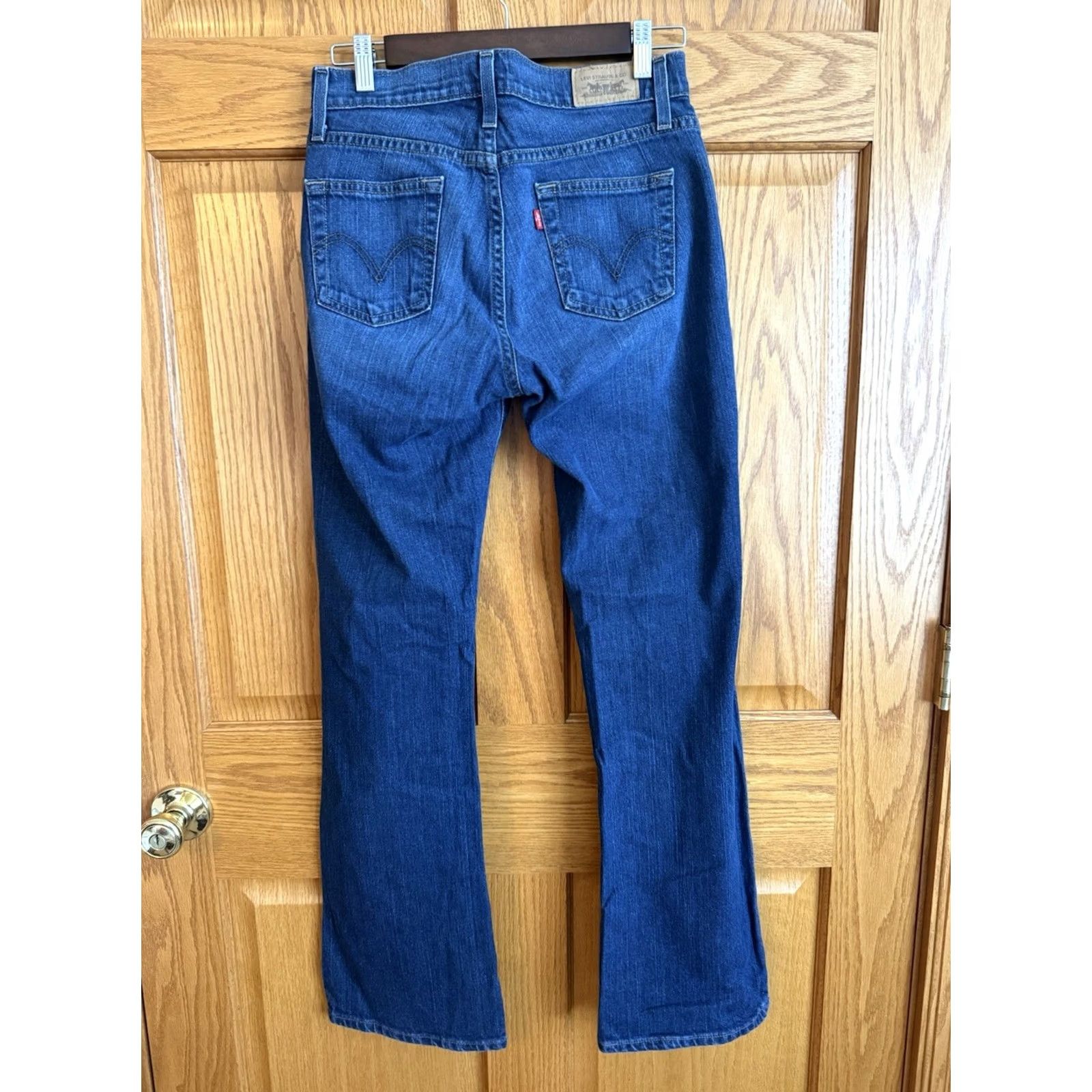 Levi's Levi's 529 Jeans Bootcut Western Concert 90s Cowboys 5-Pocket Jeans Blue Denim Size 4 Womens Regular Jeans Size 27" / US 4 / IT 40 - 2 Thumbnail