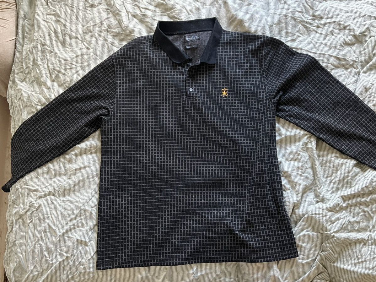 Earl Sweatshirt Black DWFH Grid L/S Rugby Shirt Size US XXL / EU 58 / 5 - 2 Thumbnail