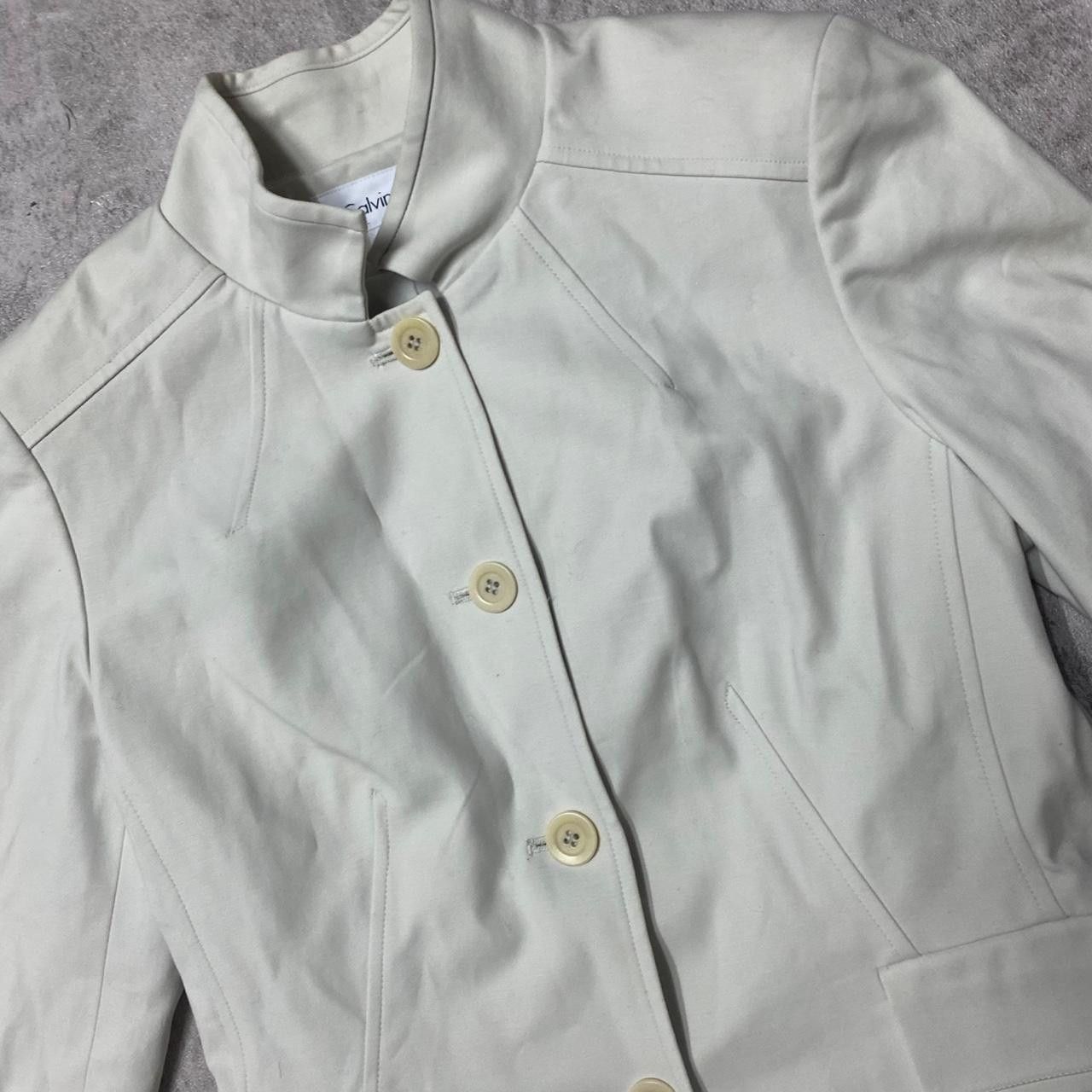 Calvin Klein White jacket Calvin Klein Size S / US 4 / IT 40 - 4 Thumbnail