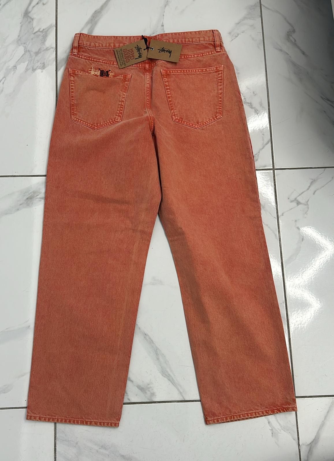 Stussy × Vintage Stussy Double Dye Big 'OL Jeans Faded Red Size 32 Size US 32 / EU 48 - 3 Thumbnail