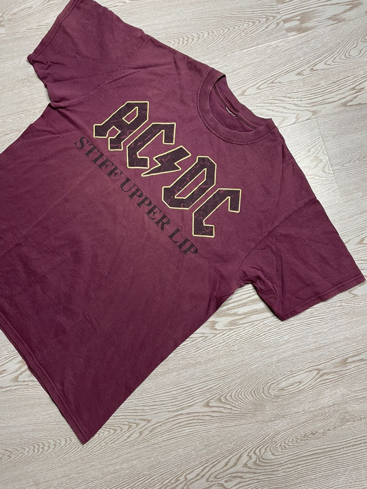 AC/DC × Vintage Vintage Ac/Dc stiff upper lip album tee Size US L / EU 52-54 / 3 - 3 Thumbnail