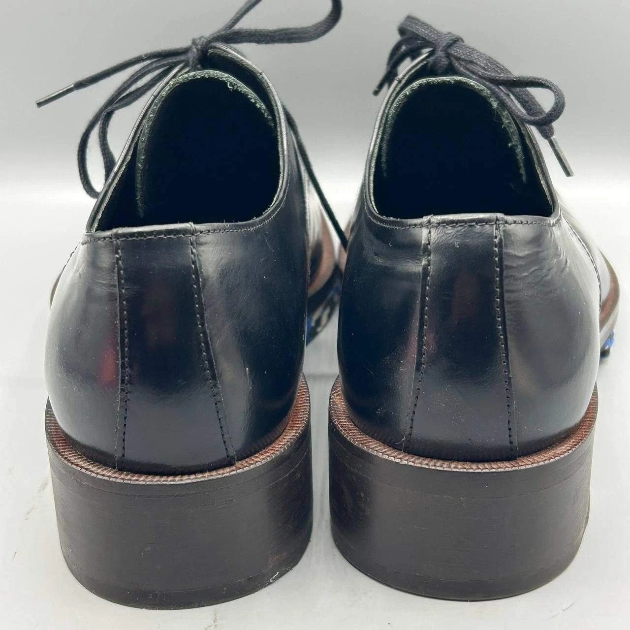 Zara Zara Derby Shoes Men Size EU 43 US 10 Leather Camo Sole Size US 10 / EU 43 - 10 Thumbnail