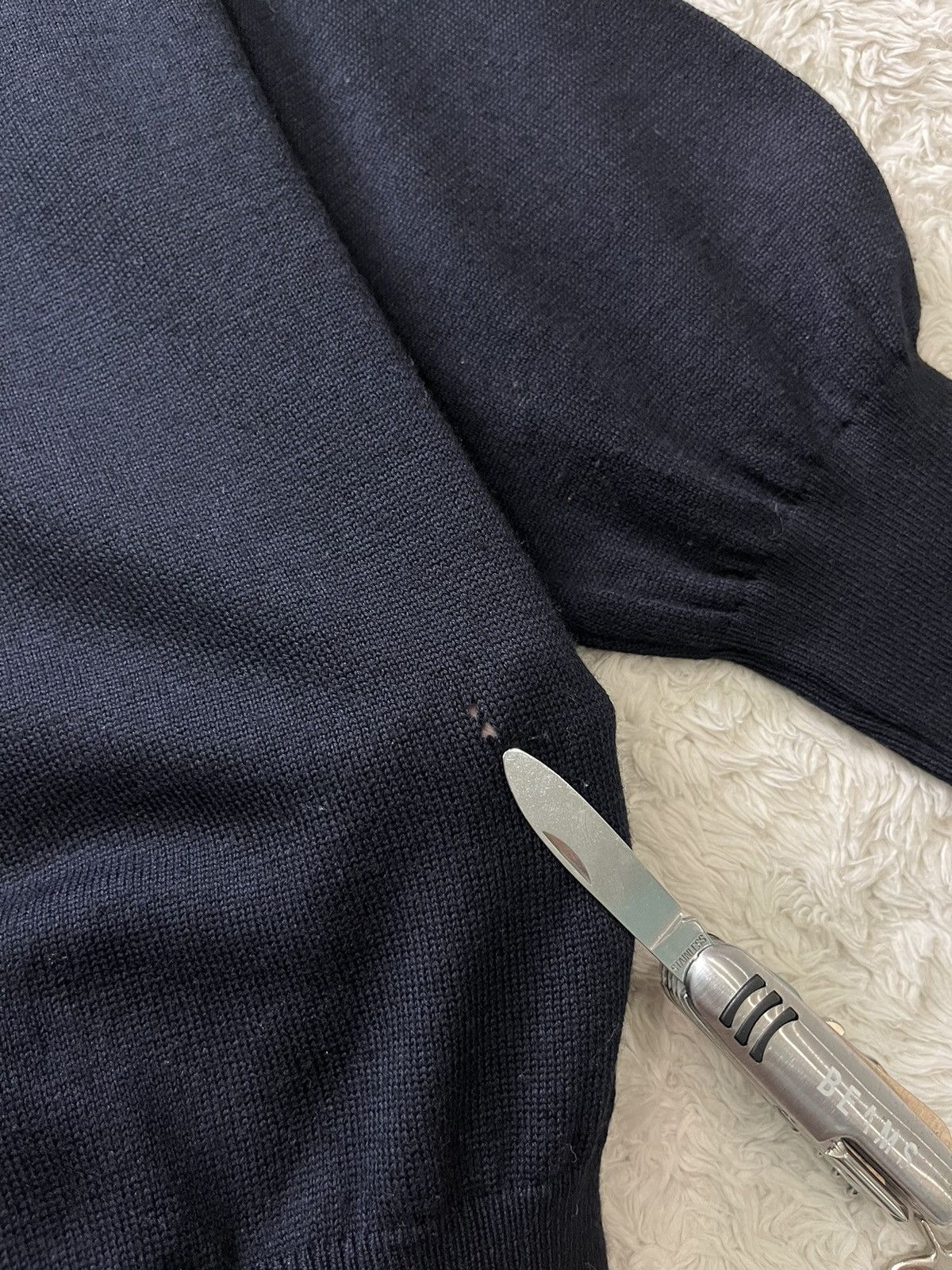 Issey Miyake vintage issey miyake front pocket knitwear Size US M / EU 48-50 / 2 - 9 Thumbnail