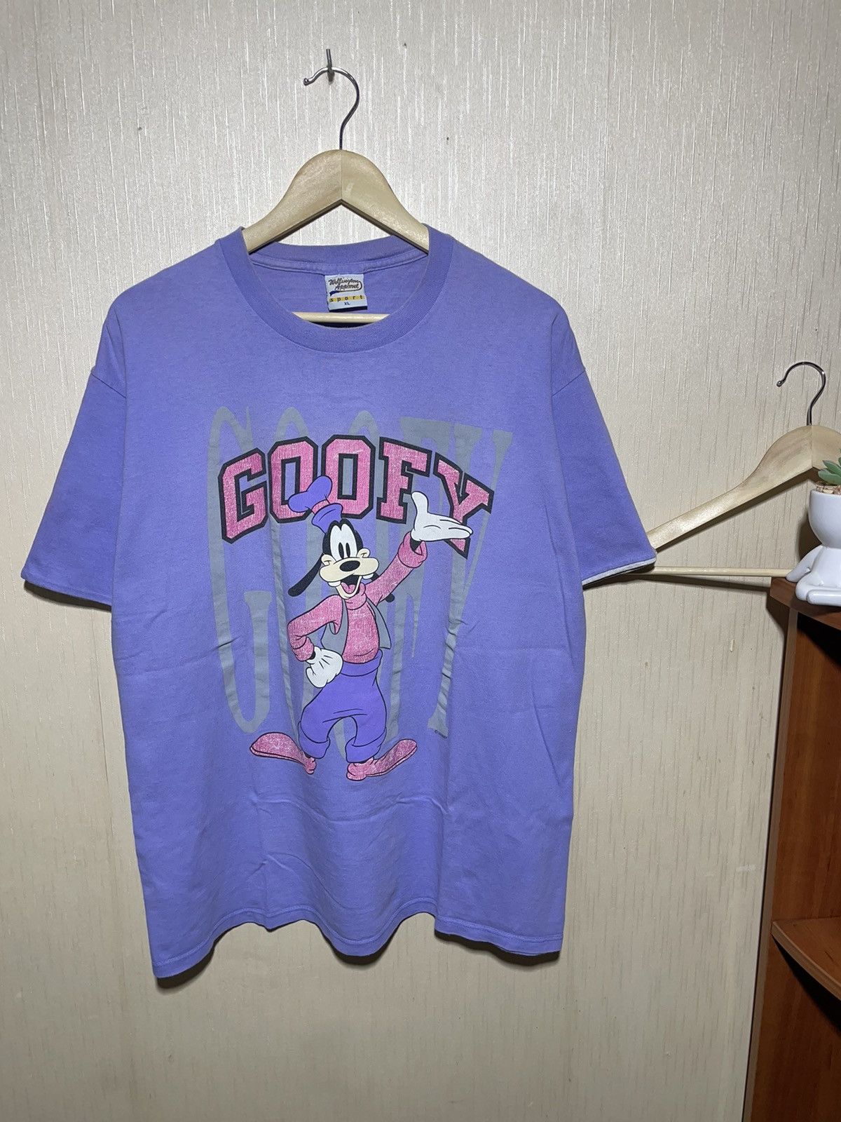Disney × Vintage Goofy Disney vintage streetwear T shirt 90s Size US XL / EU 56 / 4 - 1 Thumbnail