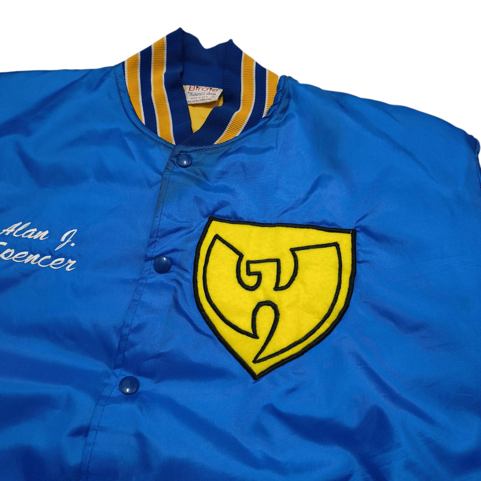 Other Vintage Birdie Varsity Jacket Custom Patch W Clan Hip Hop Size US XL / EU 56 / 4 - 6 Thumbnail