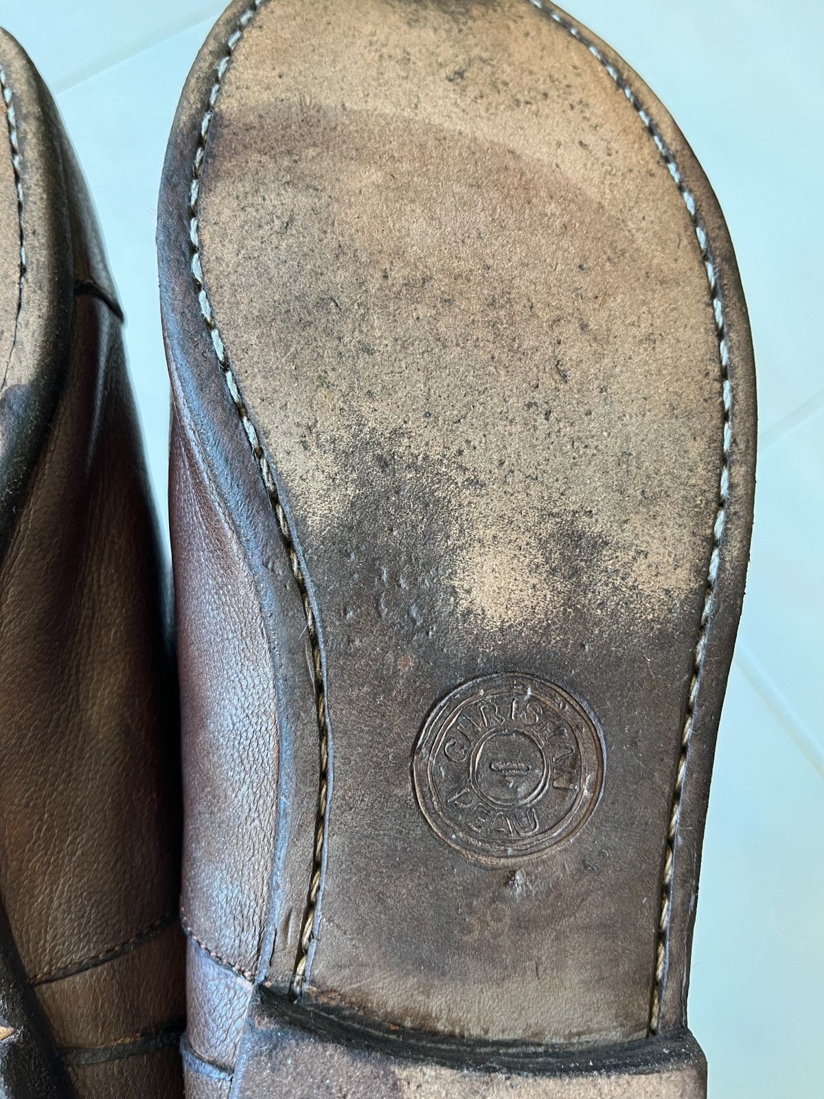 CHRISTIAN PEAU CHRISTIAN PEAU Leather Derby Guidi, christian carol poell Size US 9 / IT 39 - 7 Thumbnail
